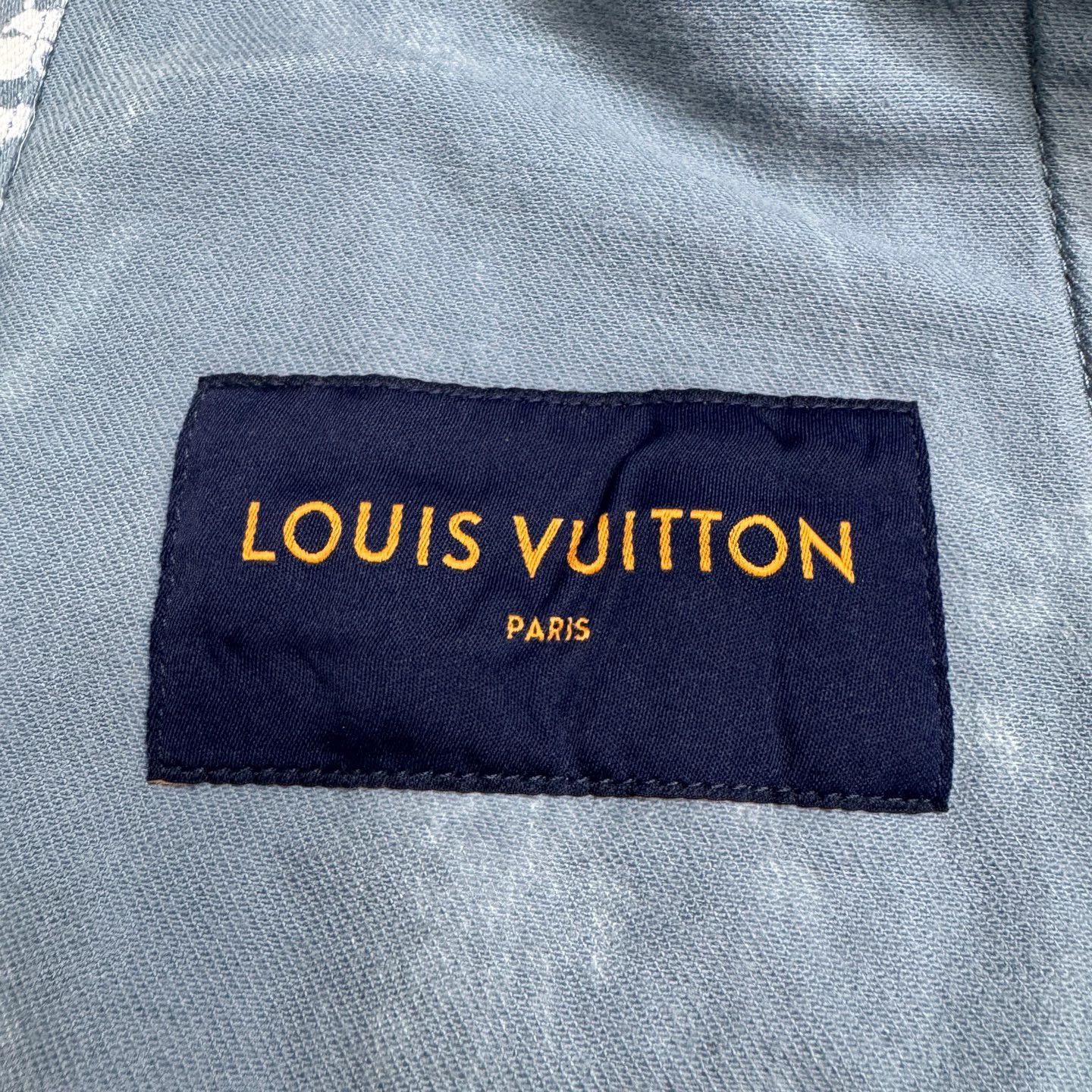 Louis Vuitton lv wheat ear all over print denim jacket Size US S / EU 44-46 / 1 - 4 Thumbnail