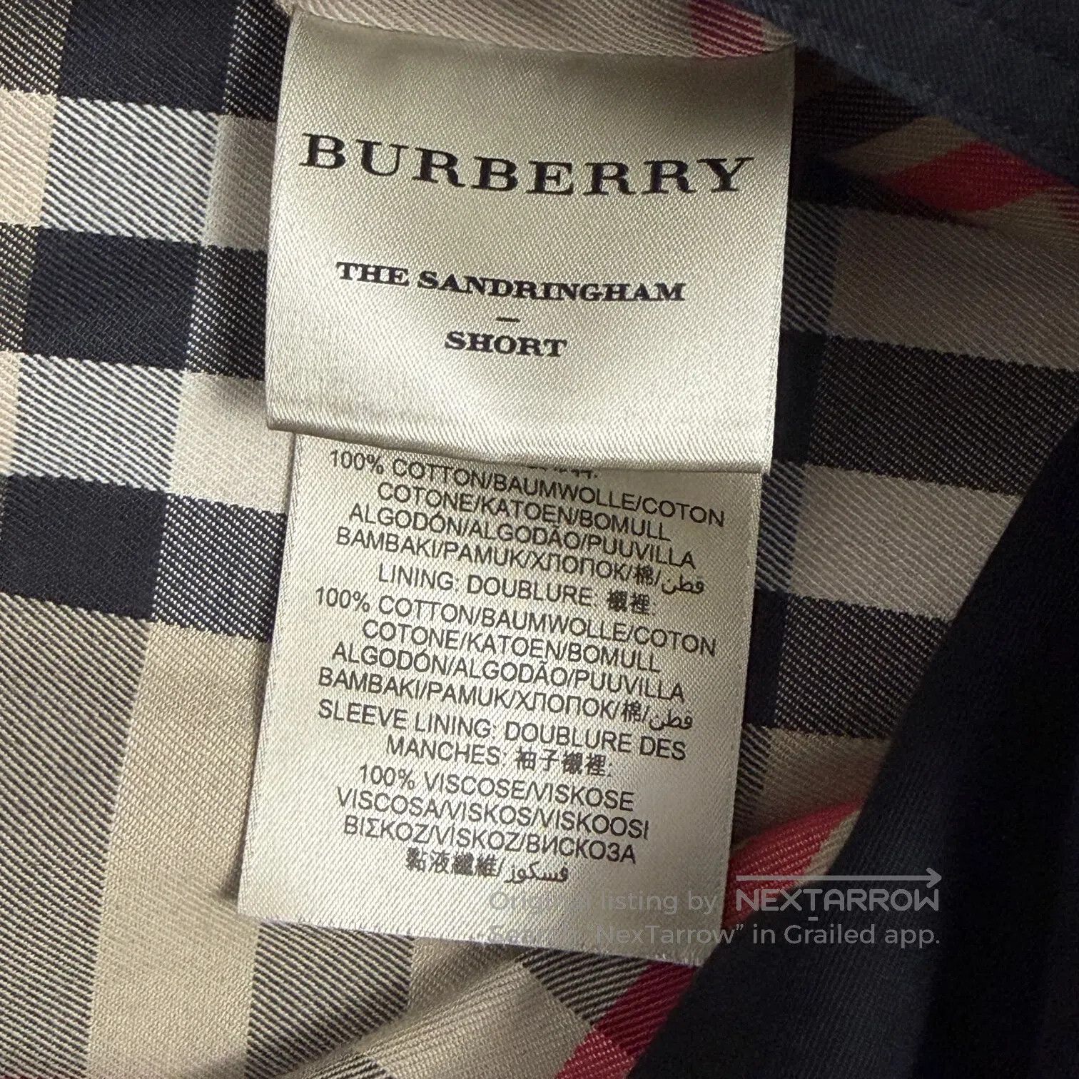 Burberry Burberry Lin Han Windbreaker Jacket| Size XS / US 0-2 / IT 36-38 - 4 Thumbnail