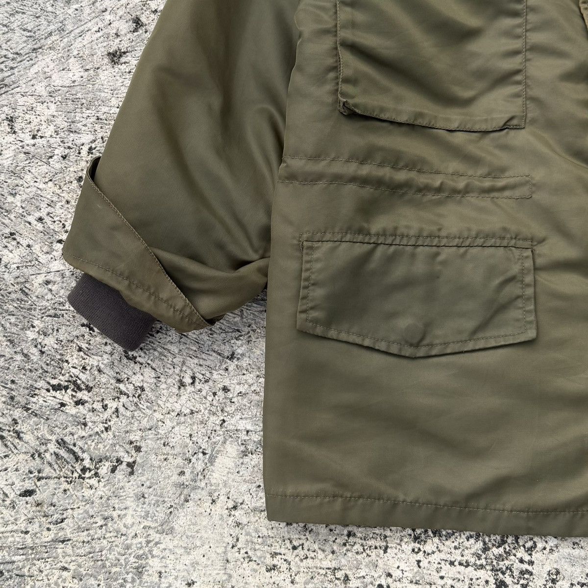 Vintage Army Project VTG Military Jacket Olive Green Quilted Lining Size US M / EU 48-50 / 2 - 5 Thumbnail