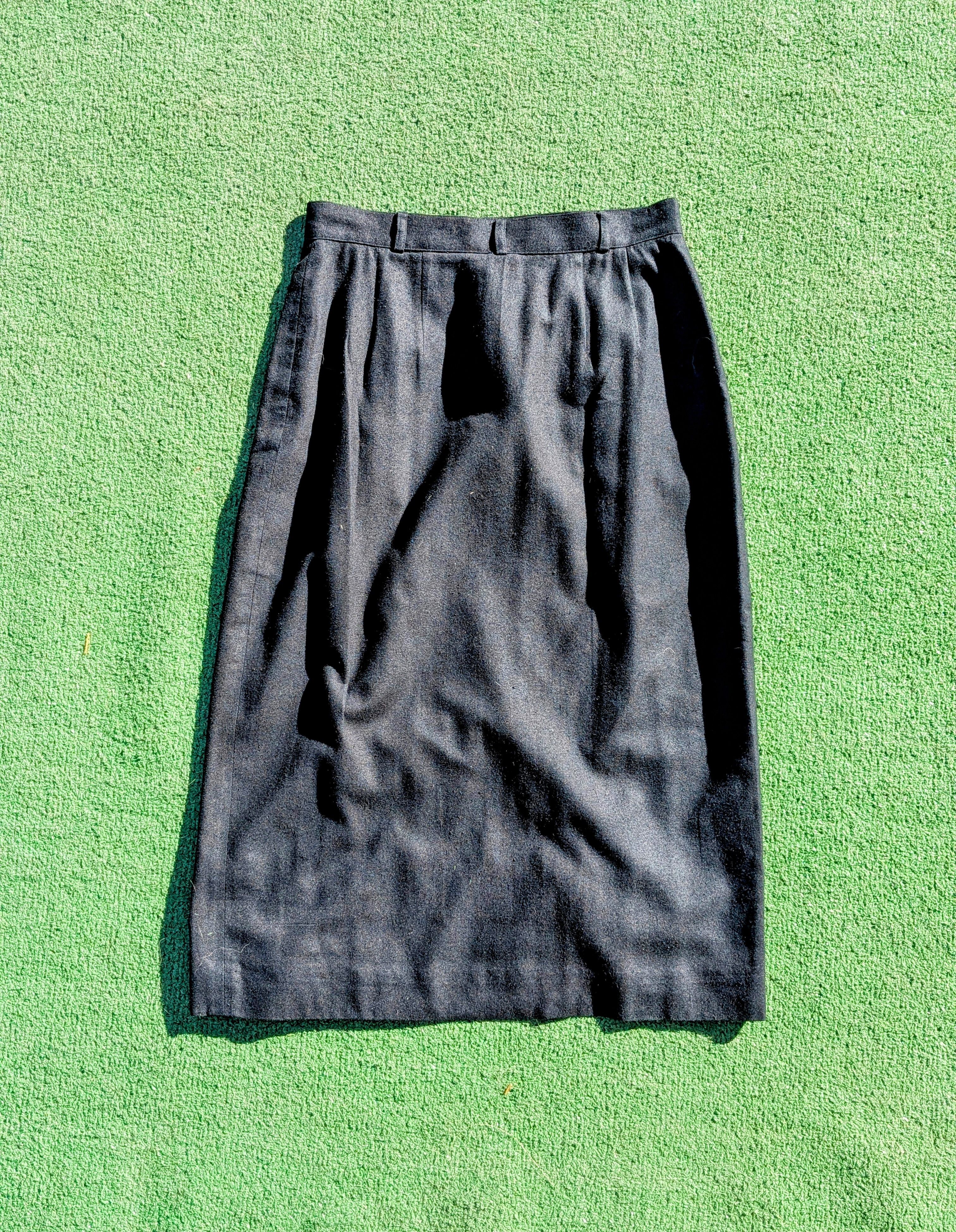 Liz Claiborne Liz Claiborne Petites Vintage Silk Pockets Button-Down Skirt Size 28" / US 6 / IT 42 - 8 Thumbnail