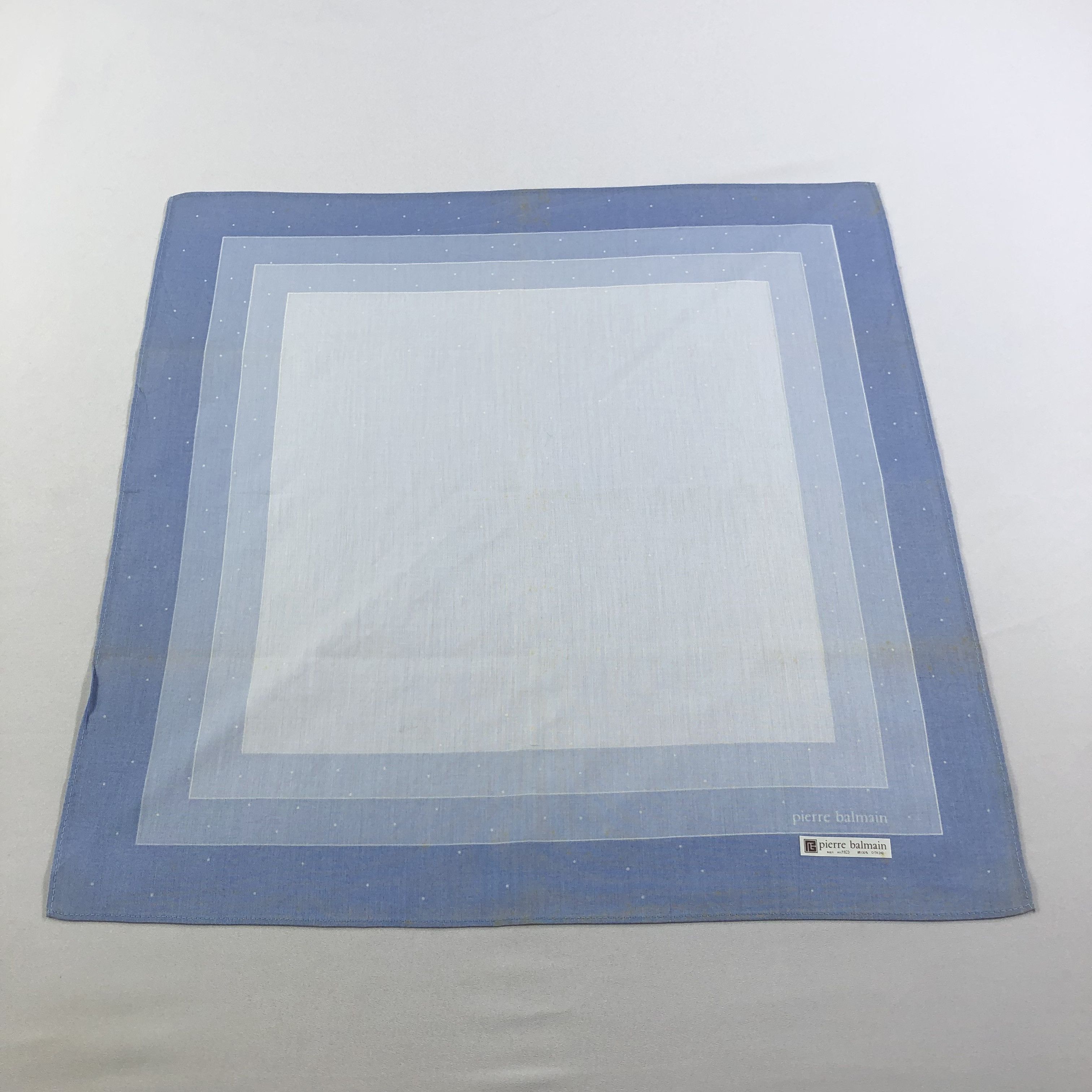 Pierre Balmain × Vintage Pierre Balmain Handkerchief Neckerchief Bandana H1576 Size ONE SIZE - 2 Thumbnail