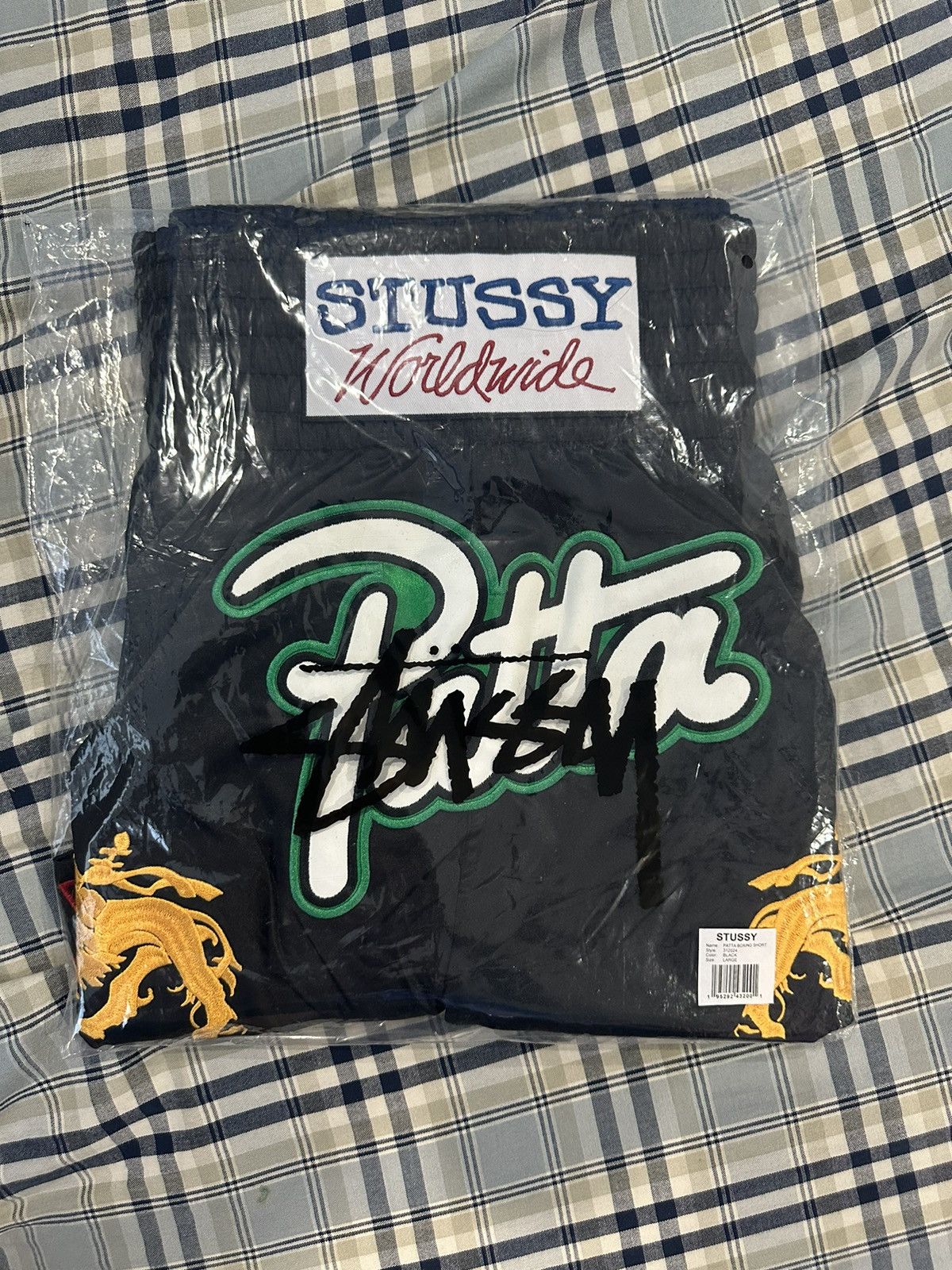 Patta × Stussy Patta x stussy boxer shorts size L | Grailed