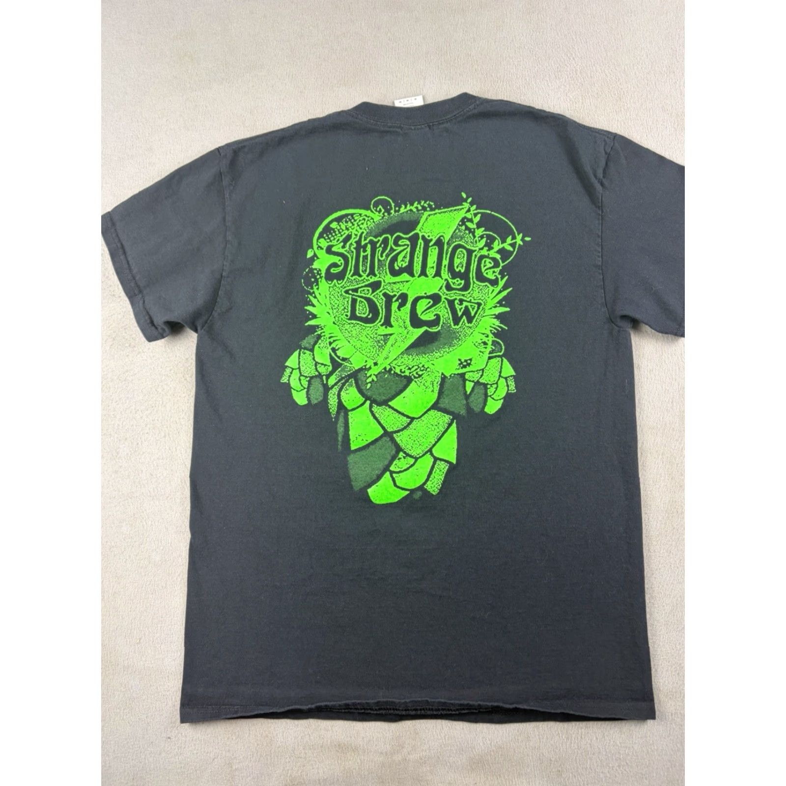 Vintage VINTAGE Grateful Dead Band T Shirt M Black Beer Music Y2k Crew Neck Short Sleeve Graphic Print Men Regular Cotton Double-Sided Size US M / EU 48-50 / 2 - 4 Thumbnail