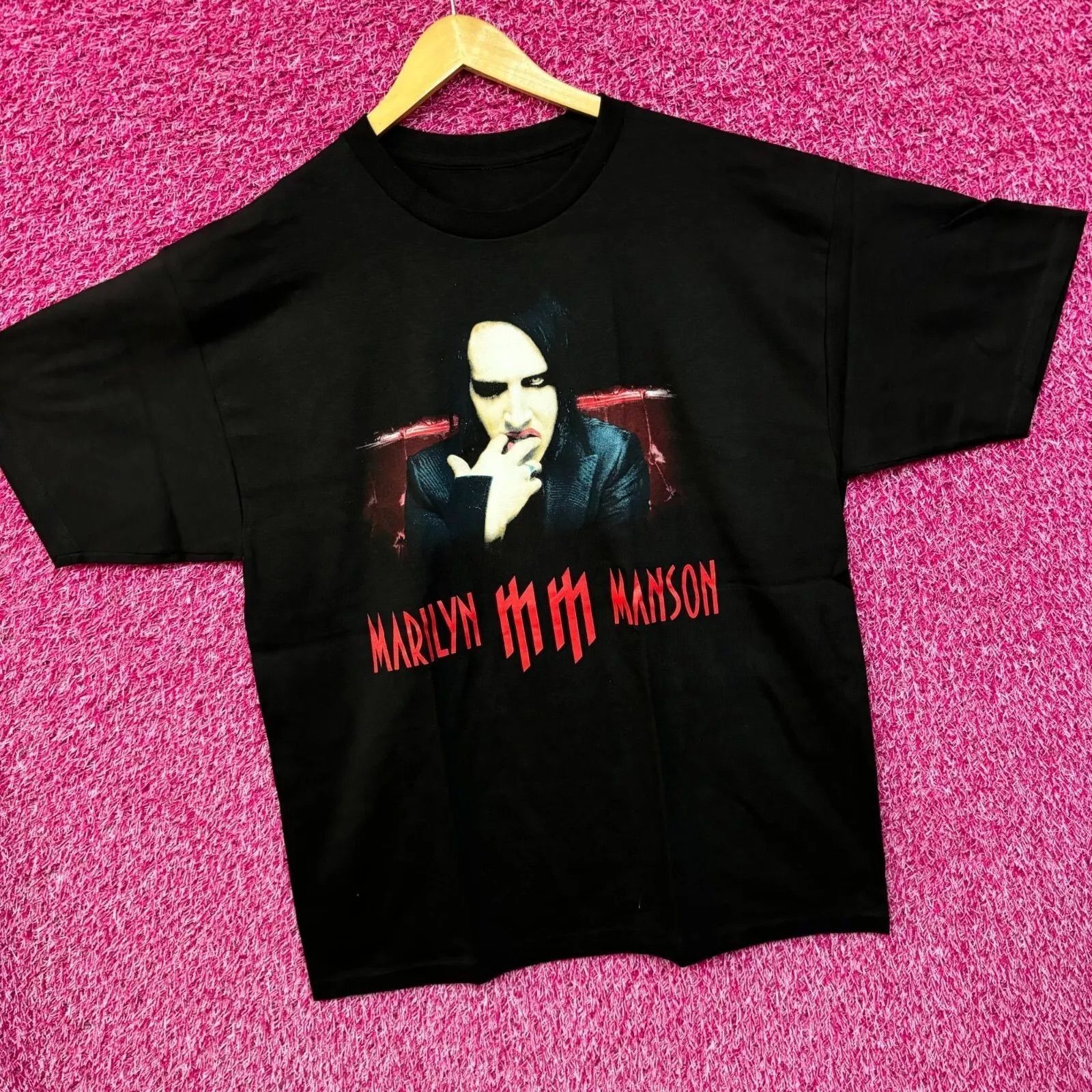 Marilyn Manson Marilyn Manson Eat Me Drink Me Album Art Gothic Rock Tee XL Size US XL / EU 56 / 4 - 3 Thumbnail