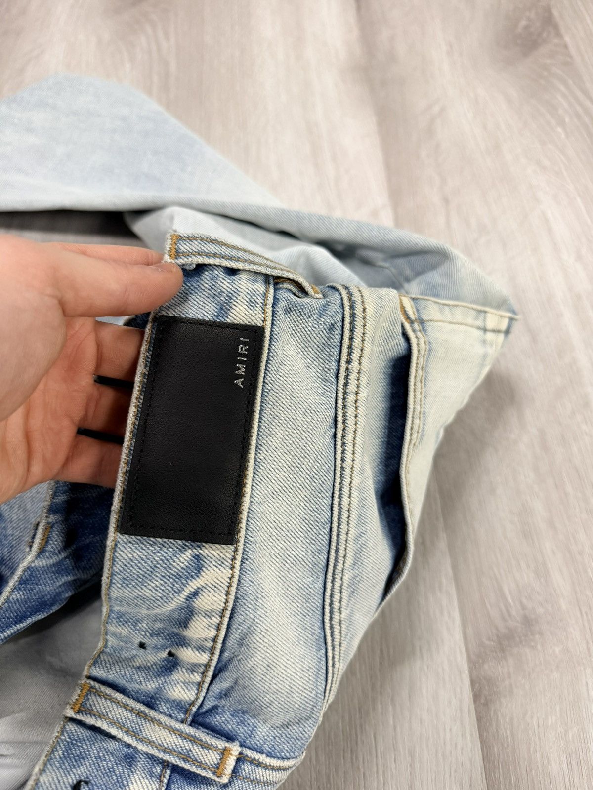 Amiri Amiri Ice Blue Baggy Jeans 29 Size US 29 - 5 Thumbnail
