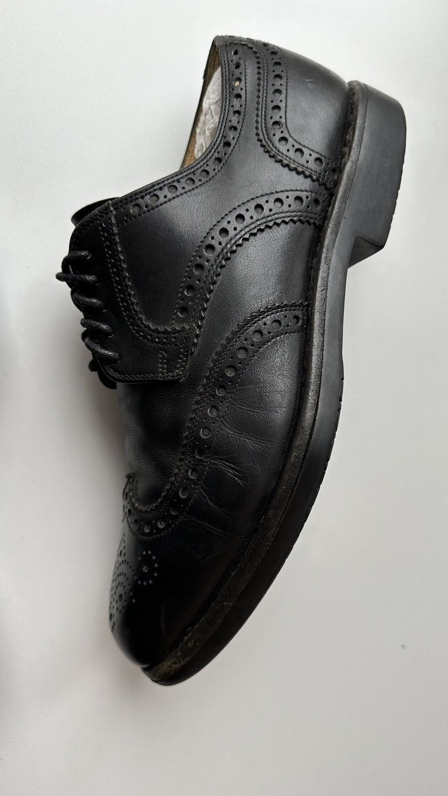 Bally Bally Leather Brogues Men Classic Shoes Size 8.5E Switz Size US 8.5 / EU 41-42 - 6 Thumbnail