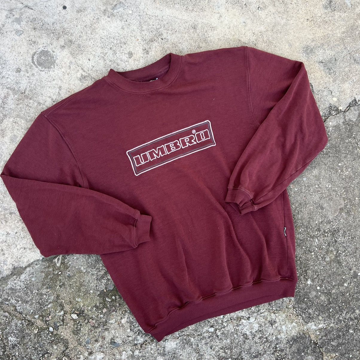Umbro × Vintage Vintage Umbro Athletic Since Big Embroidered Logo Baggy Size US M / EU 48-50 / 2 - 2 Thumbnail
