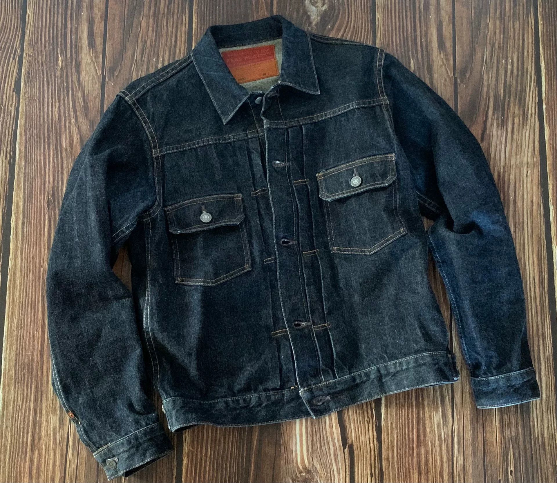 The Real McCoy's Real McCoy Denim Jacket 002J Size US XXS / EU 40 - 1 Thumbnail
