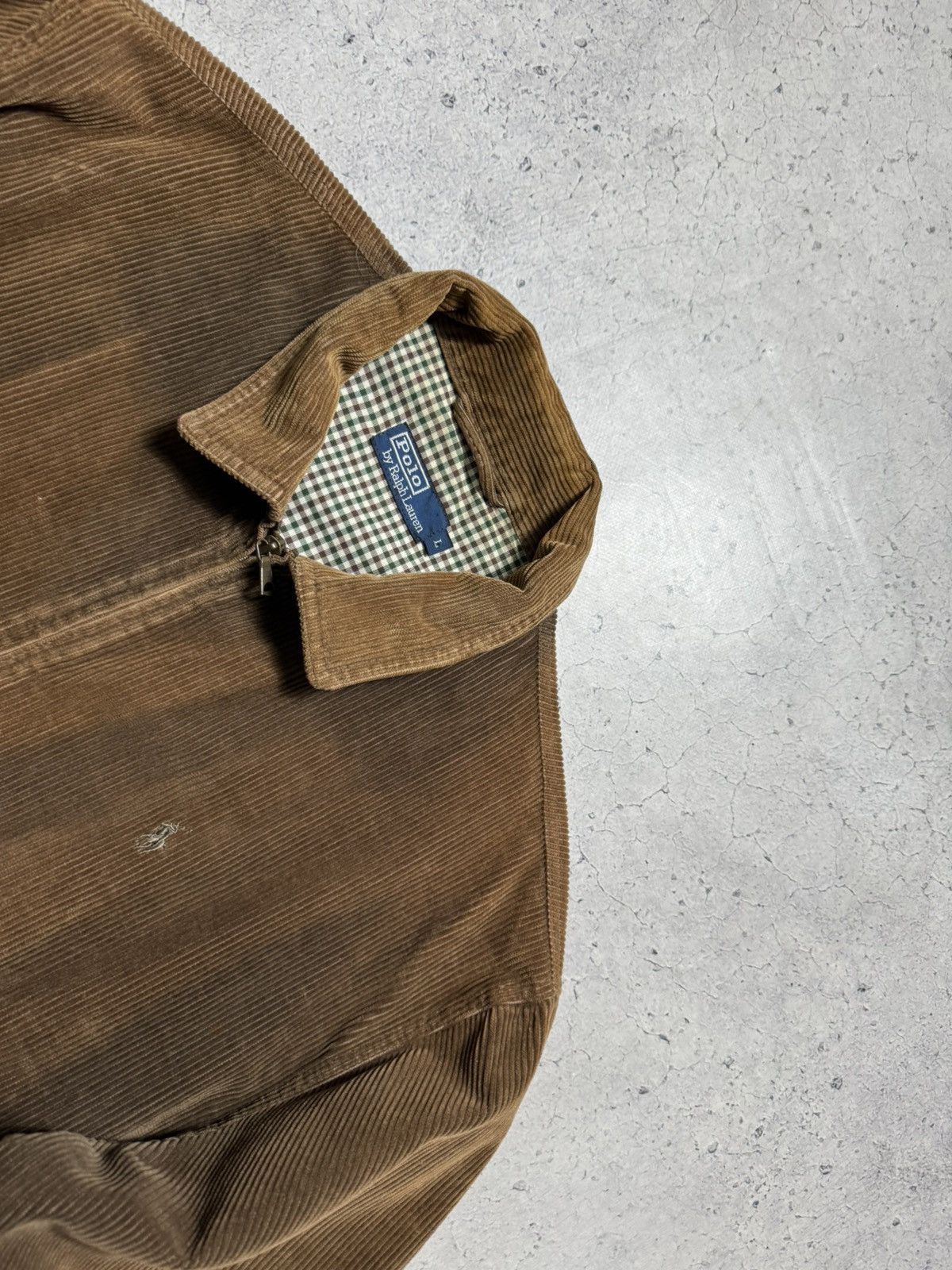 Polo Ralph Lauren Polo Ralph Lauren Velvet Corduroy Vintage Bomber Jacket Size US L / EU 52-54 / 3 - 4 Thumbnail