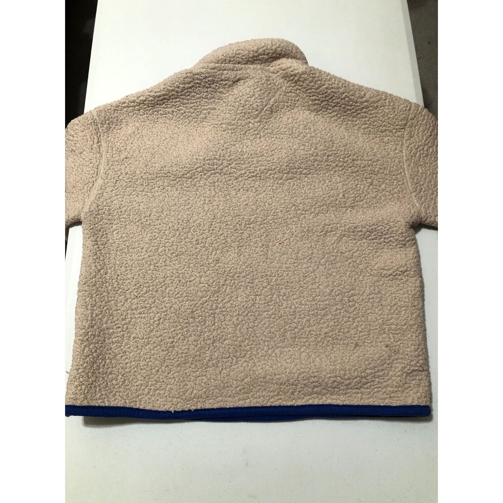 Tommy Hilfiger Tommy Hilfiger Sherpa Fleece Sweater Jacket Women S Beige 1/4 Zip Pockets Teddy Outdoors Fall Winter Vintage? Size S / US 4 / IT 40 - 6 Thumbnail