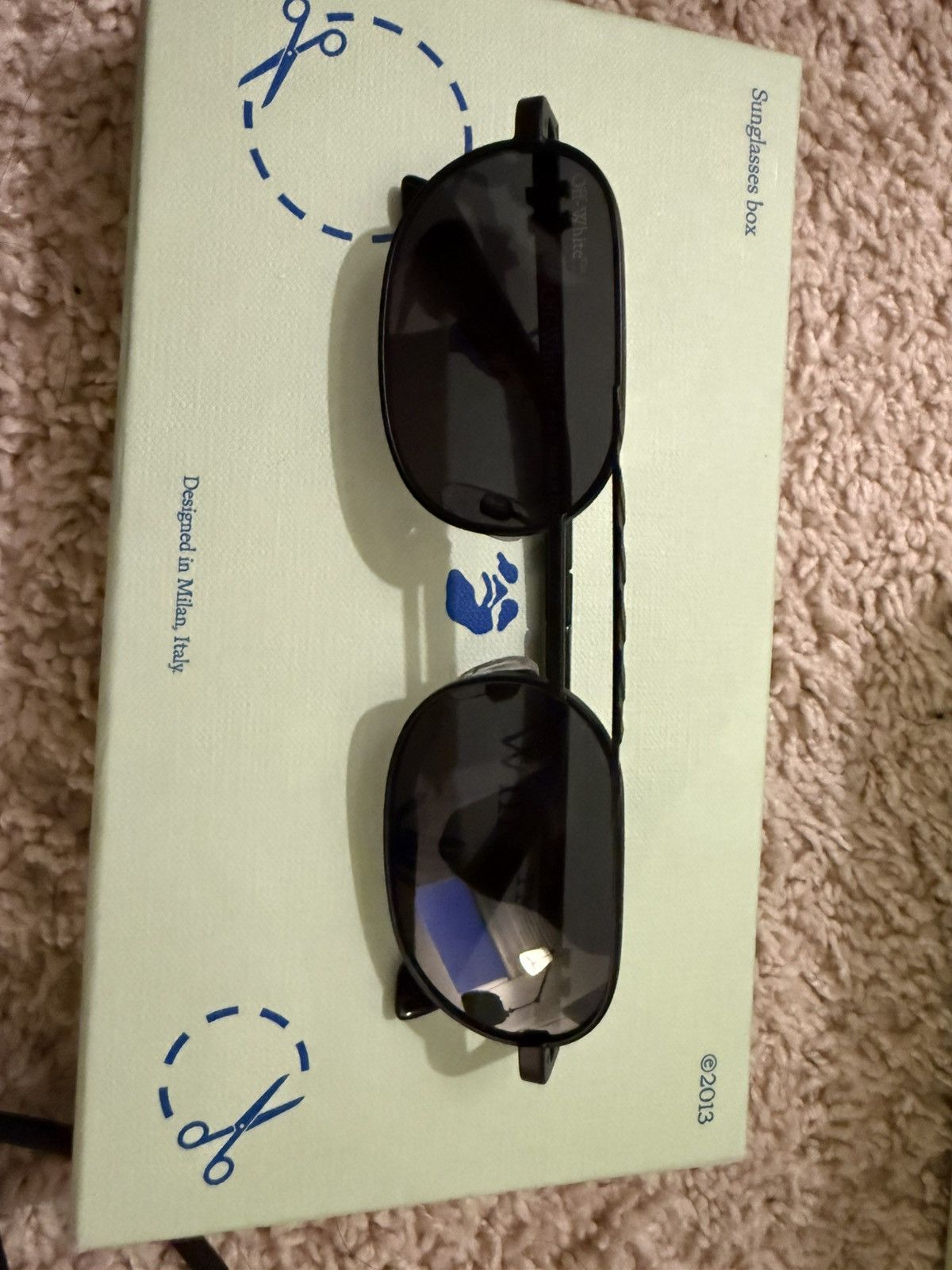 Off-White Off-White Black Baltimore Sunglasses Size ONE SIZE - 4 Thumbnail