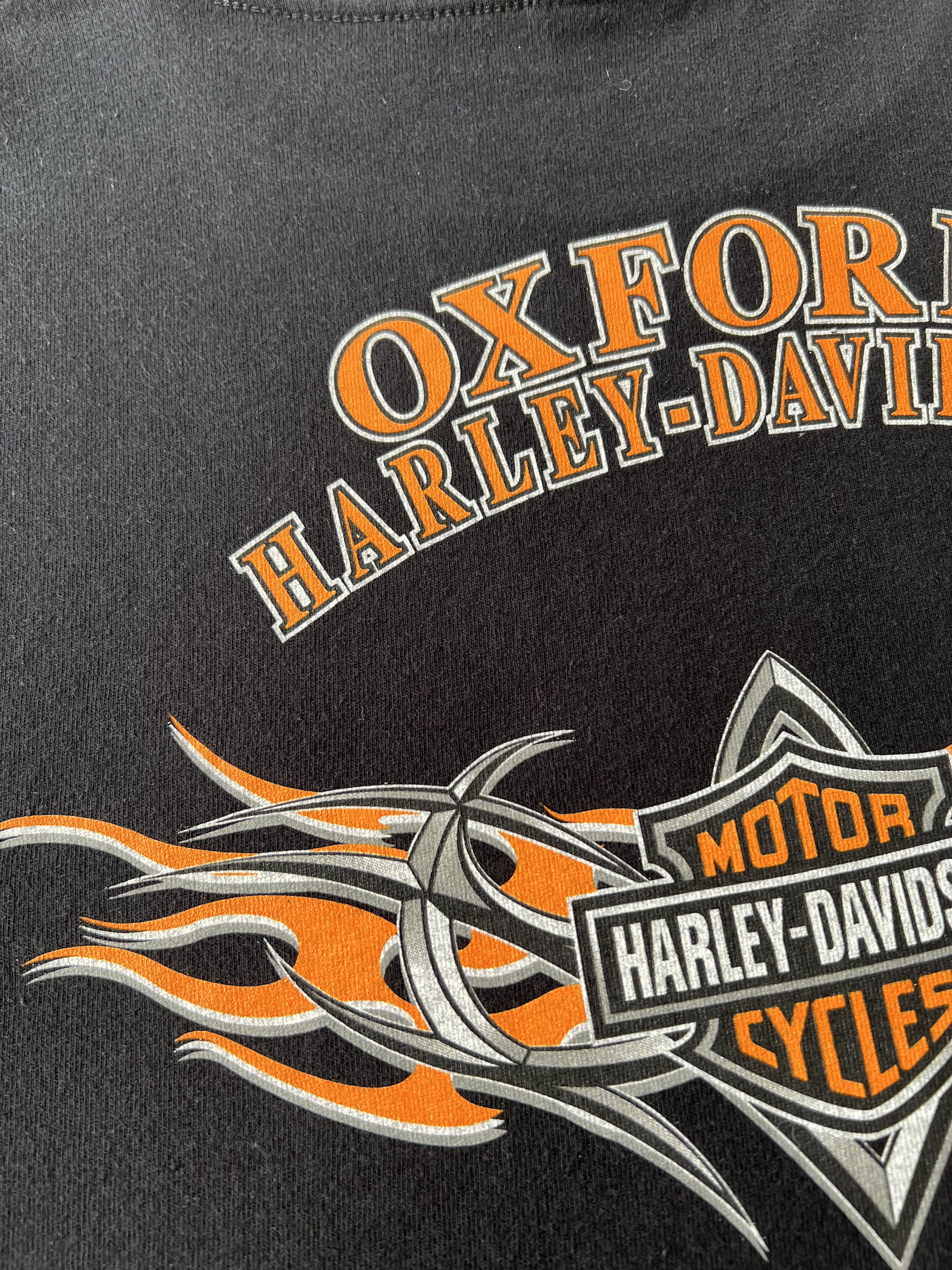 Harley Davidson Vintage 2006 Harley Davidson Motorcycle Oxford Uk T-shirt Size US XL / EU 56 / 4 - 13 Thumbnail