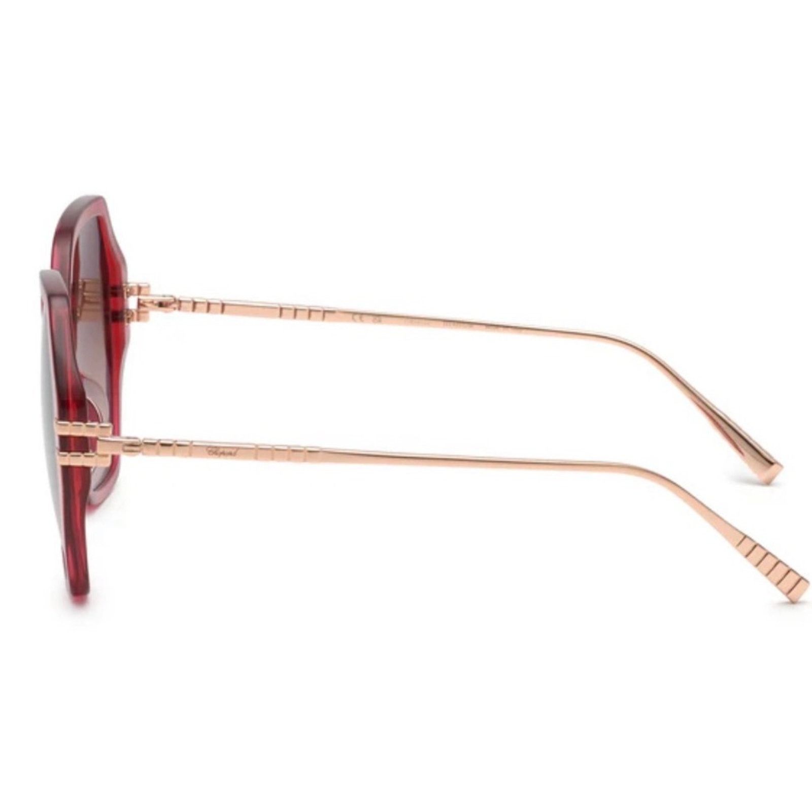 Chopard New! Chopard SCH370M 07AK Red Ice Cube Sunglasses Size ONE SIZE - 5 Thumbnail