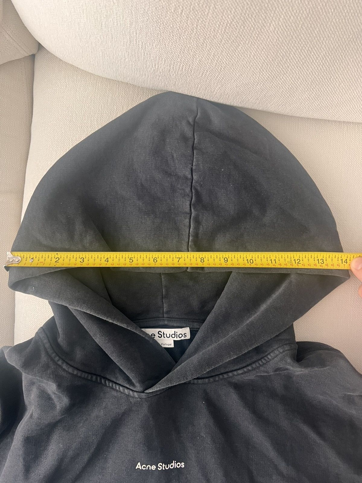 Acne Studios Acne Studios Franklin Stamp Hoodie Size US S / EU 44-46 / 1 - 13 Thumbnail