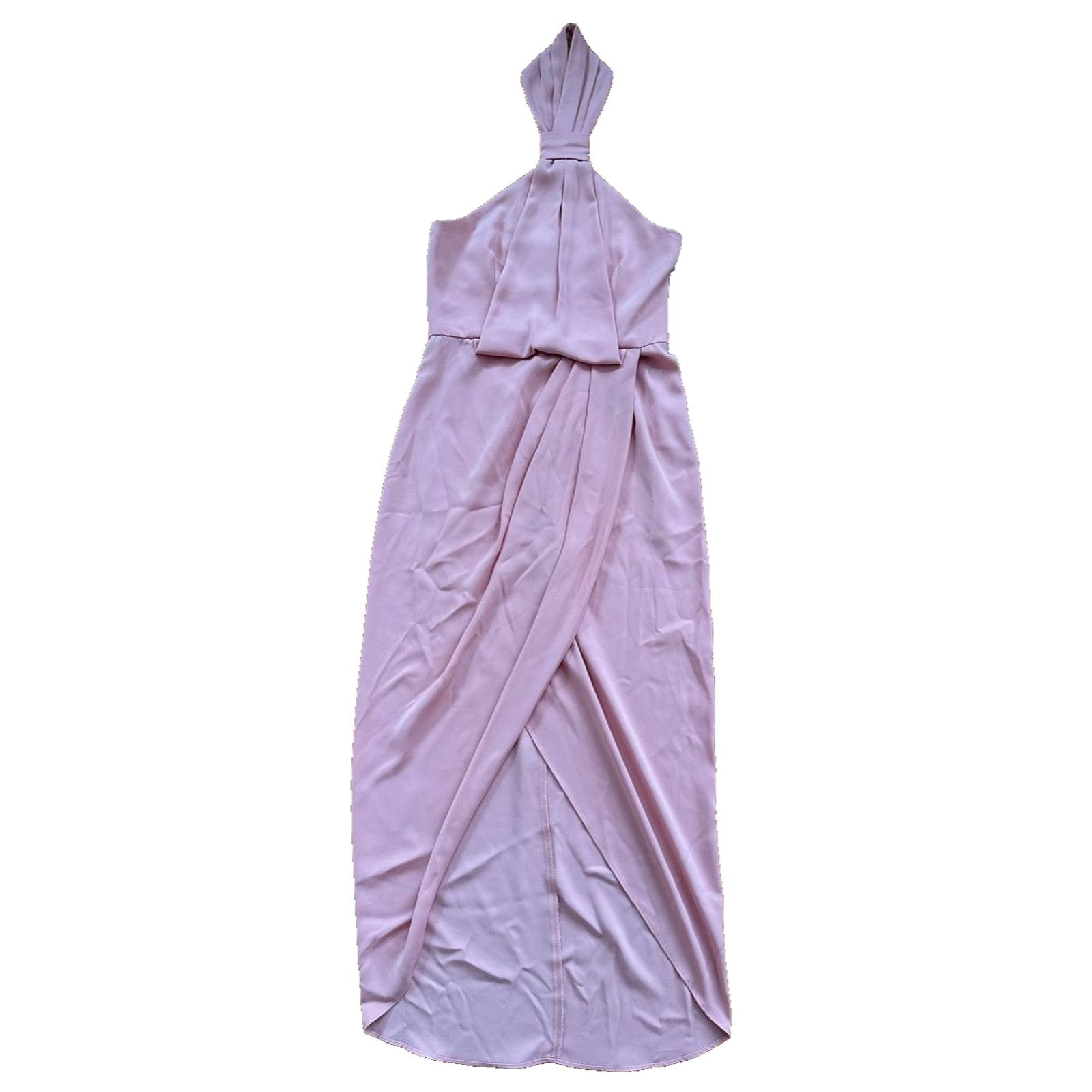 Shona Joy Shona Joy By Revolve Core Knot Draped Pink Size 4 A000978 Size S / US 4 / IT 40 - 2 Thumbnail