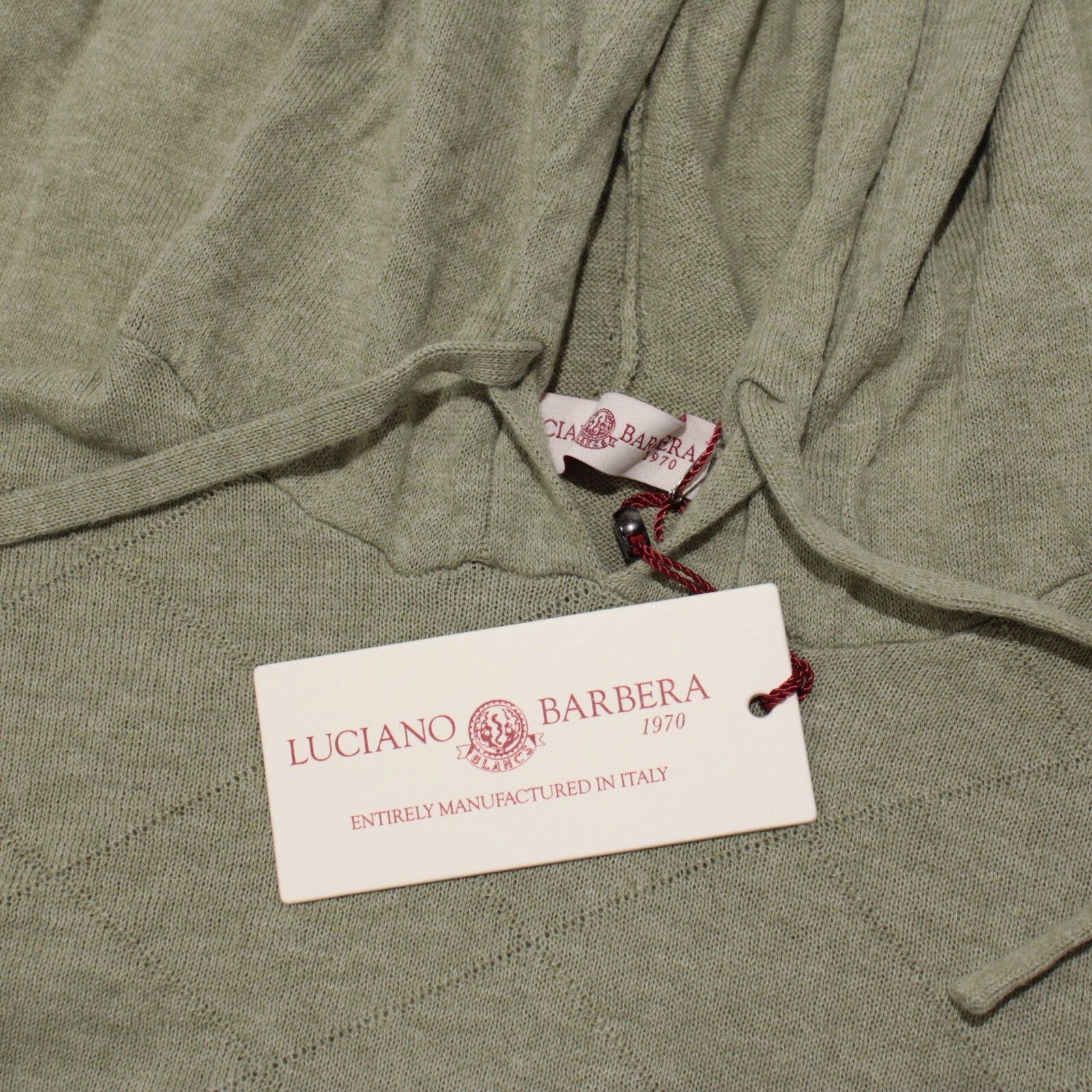 Luciano Barbera Luciano Barbera Sweater Size US M in Green Size US M / EU 48-50 / 2 - 1 Thumbnail