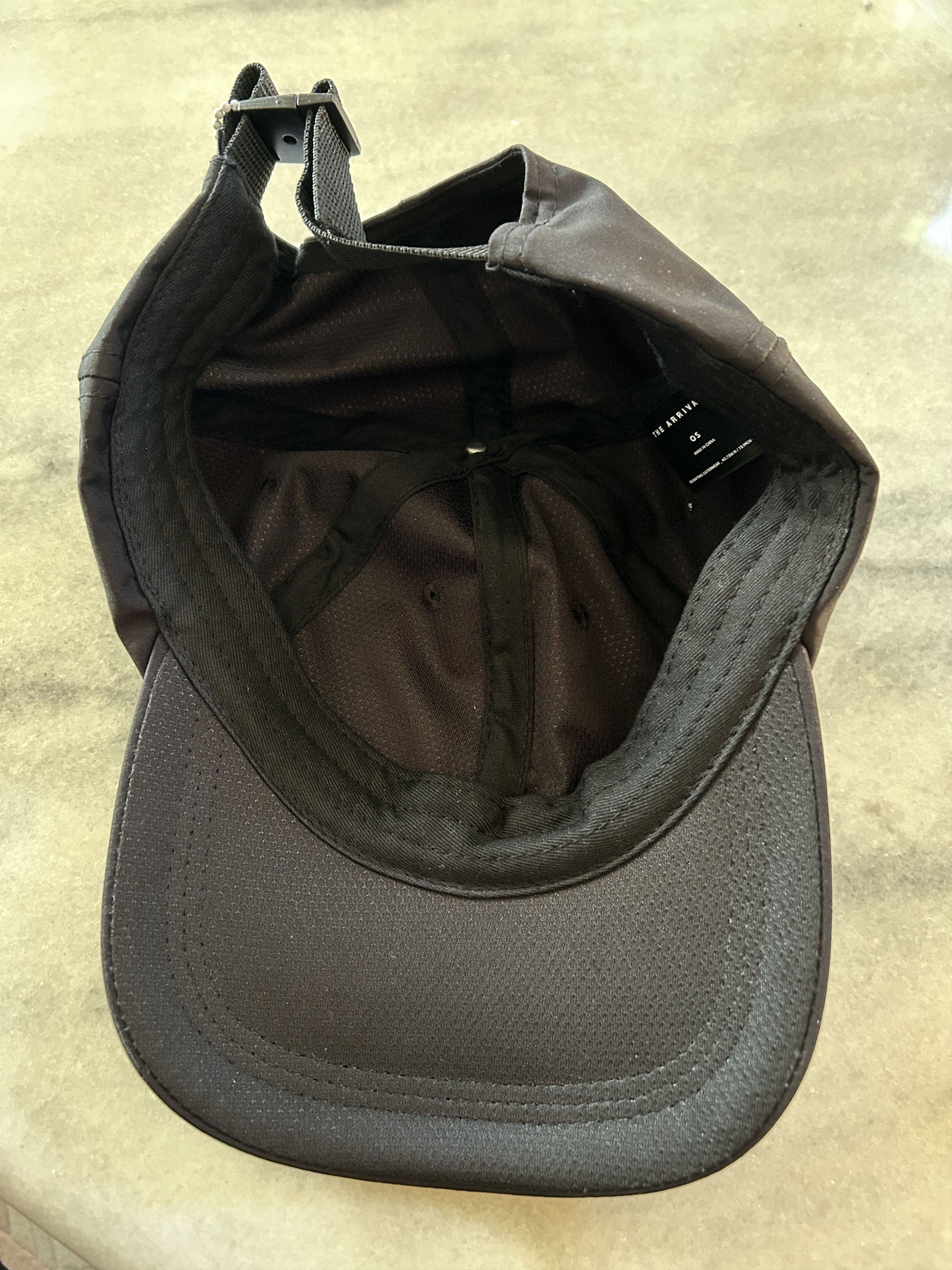 The Arrivals Water Resistant Techno Cap Os Unisex in Black, Men's — image 2 of 6