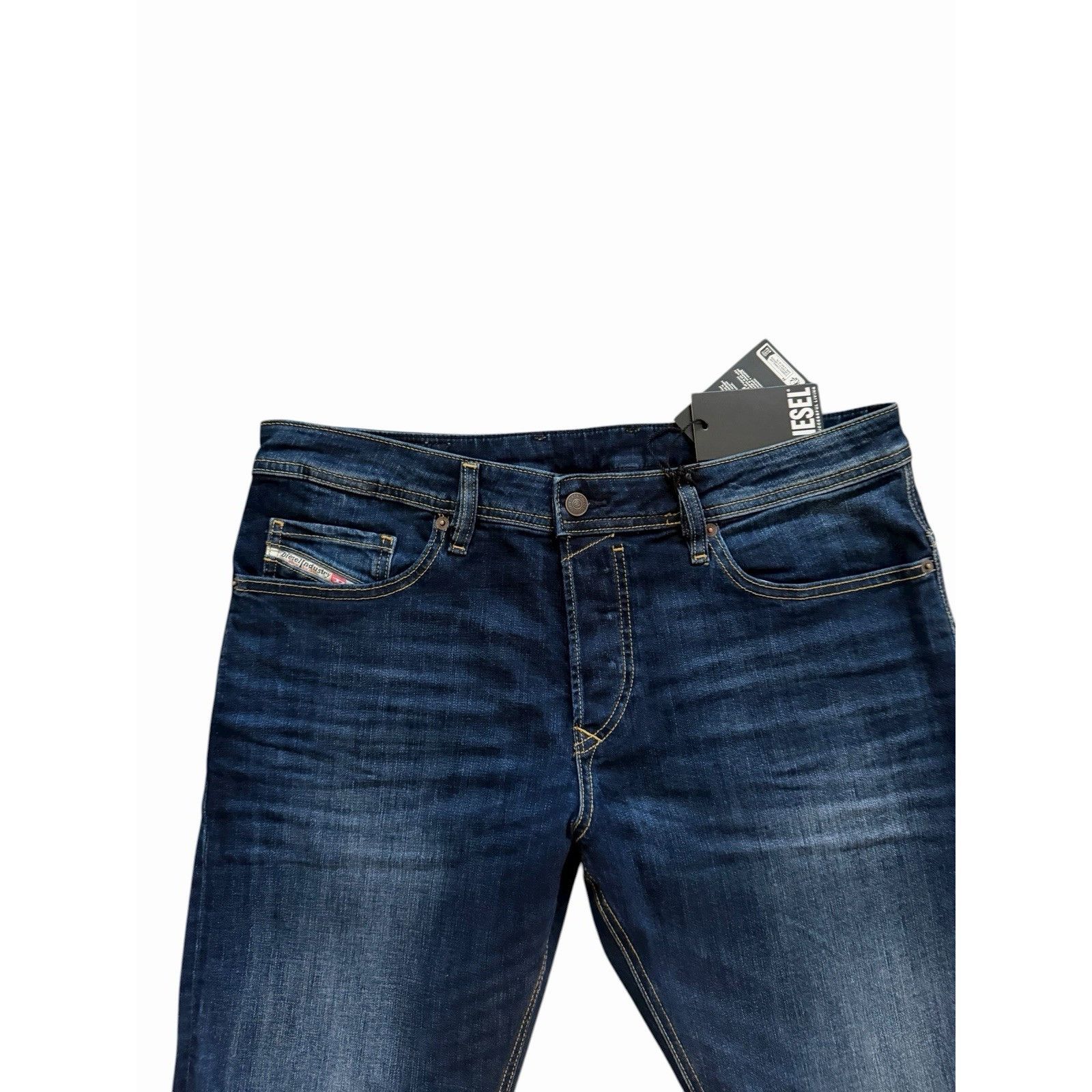 Diesel Diesel Mens Safado Straight Jeans RB065 Blue $195 Size 34/32 Size US 34 / EU 50 - 2 Thumbnail