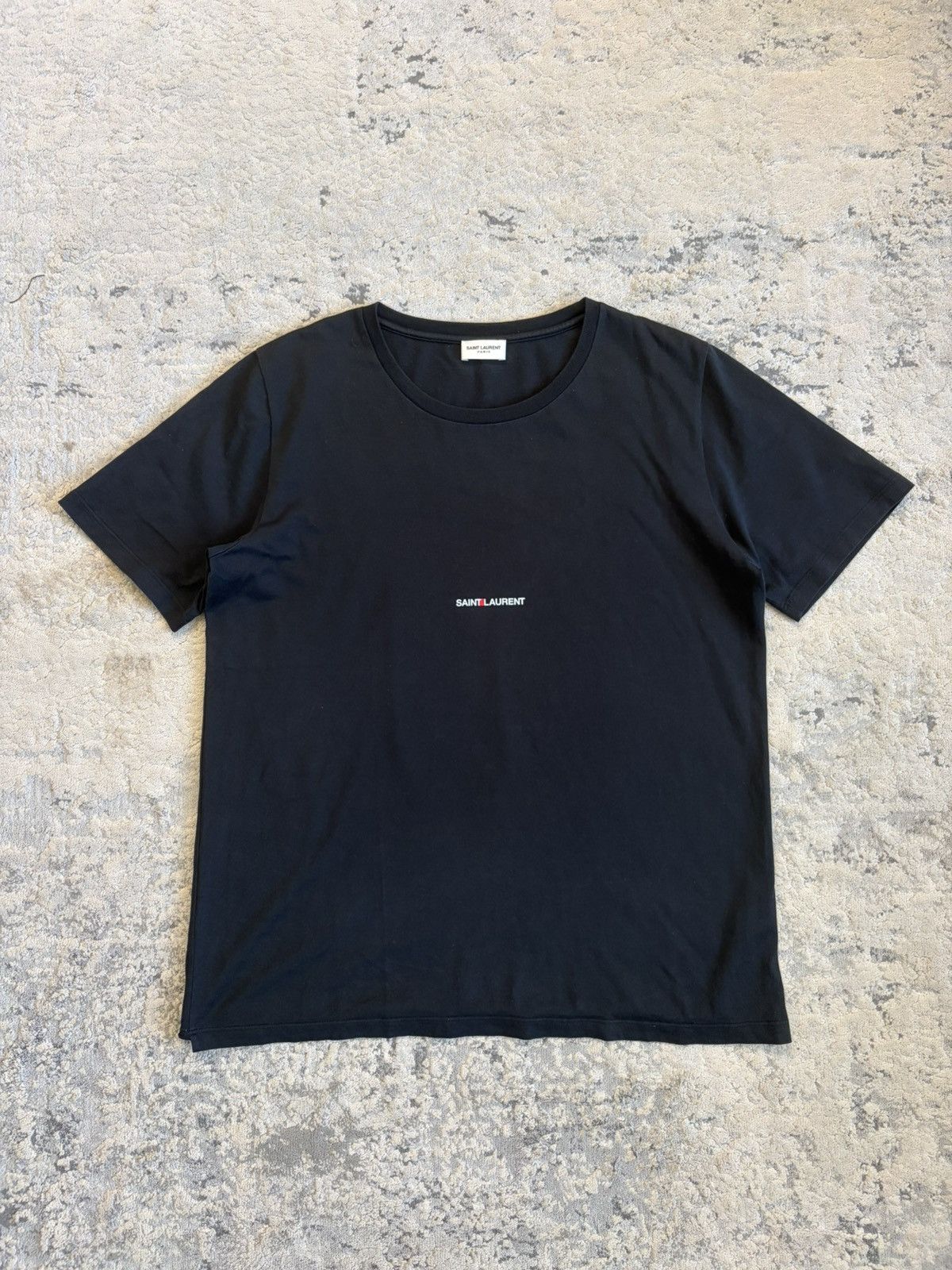 Hedi Slimane × Saint Laurent Paris AW14 Sun Faded 'Vintage' Tee