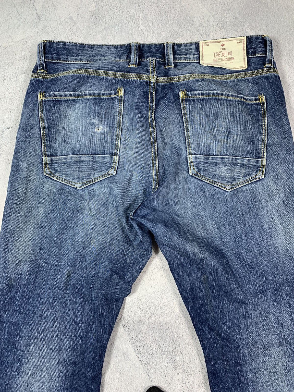 Japanese Brand × Vintage Vintage Y2K Japanese jeans faded denim streetwear size 36 Size US 36 / EU 52 - 6 Thumbnail