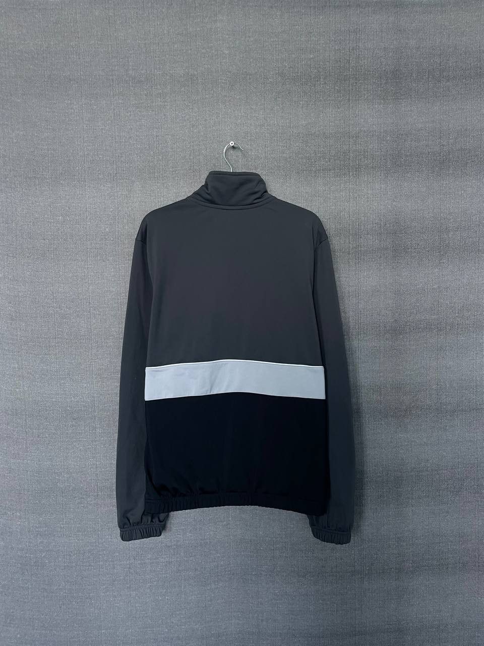 Nike × Vintage Vintage Nike Y2K Black Drill Track Jacket Size US M / EU 48-50 / 2 - 4 Thumbnail