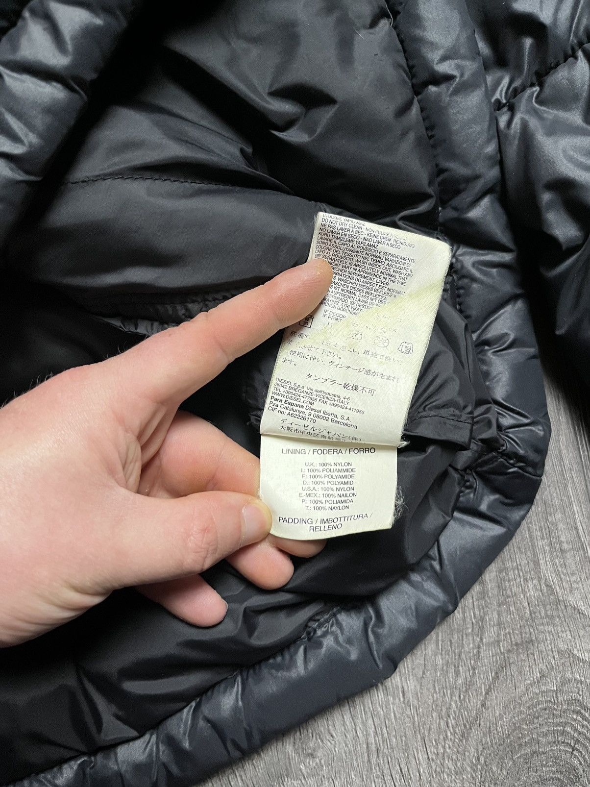 Diesel DIESEL Archive Y2K Tactical Puffer Jacket Black XL Size US XL / EU 56 / 4 - 8 Thumbnail