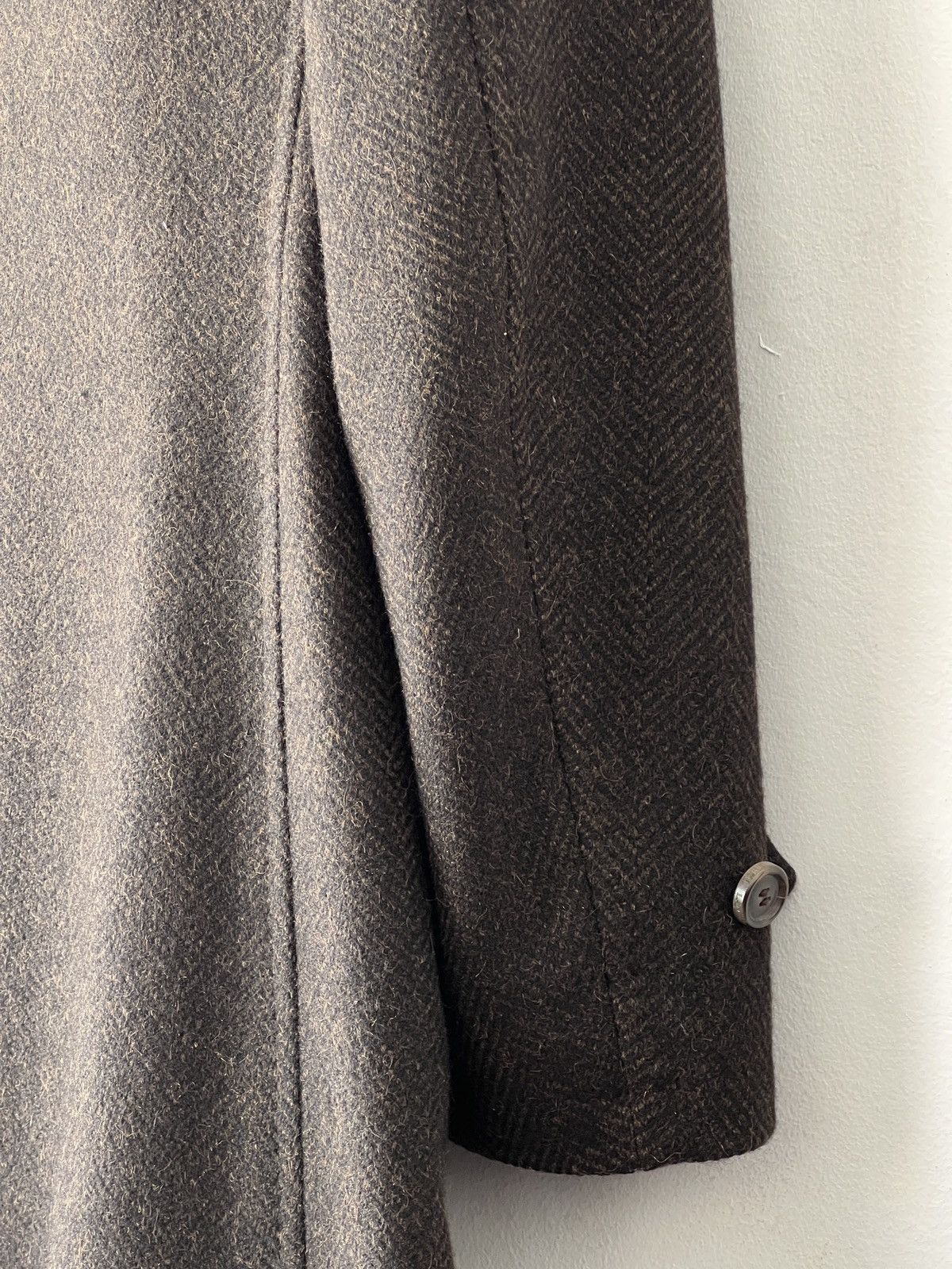 Designer × Lanvin × Vintage Rare Vintage Lanvin Double-Breasted Cashmere Wool Coat Size US M / EU 48-50 / 2 - 12 Thumbnail