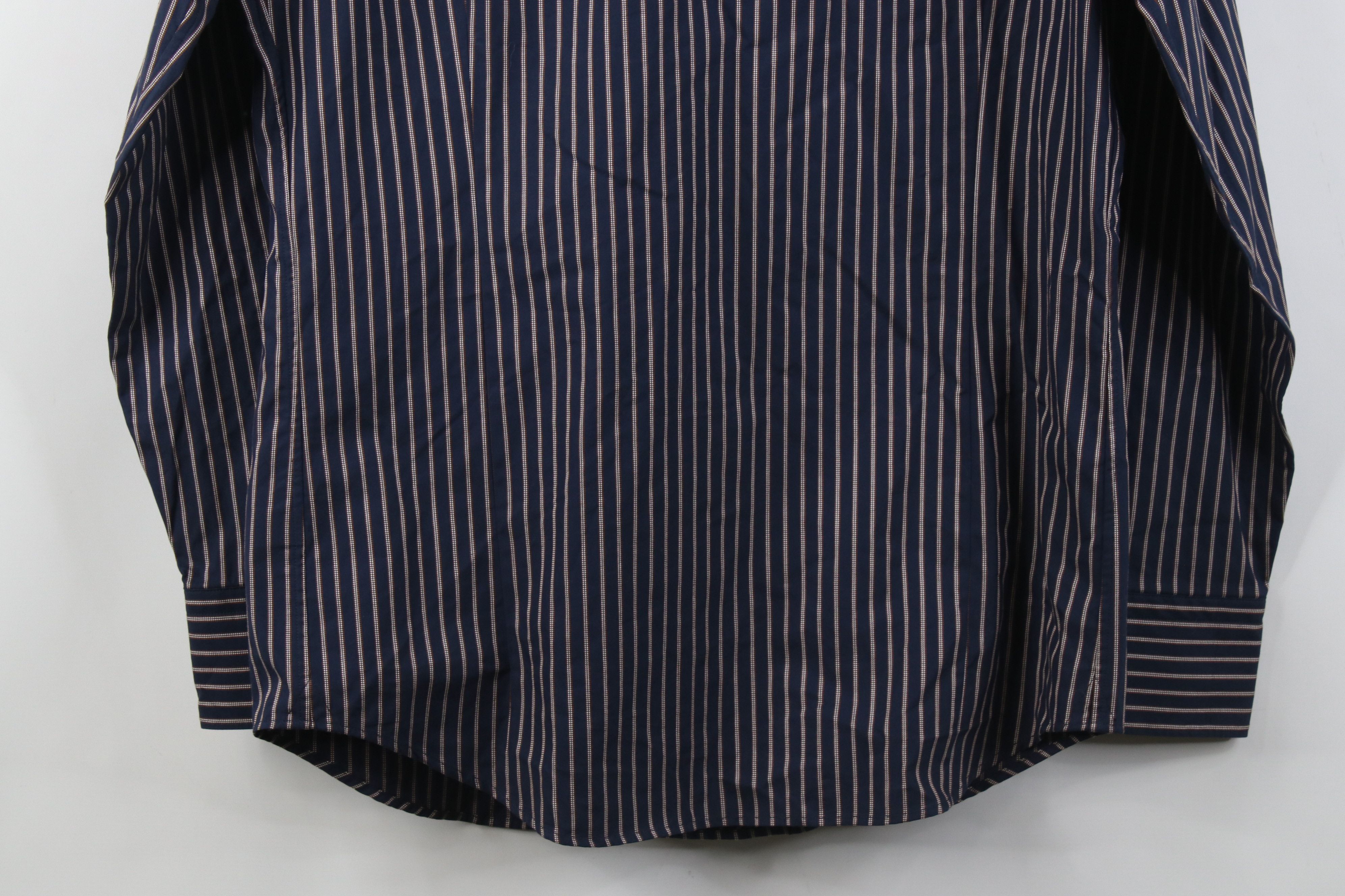 Banana Republic Deadstock Vintage Y2K Banana Republic Striped Button Shirt Size US S / EU 44-46 / 1 - 11 Thumbnail