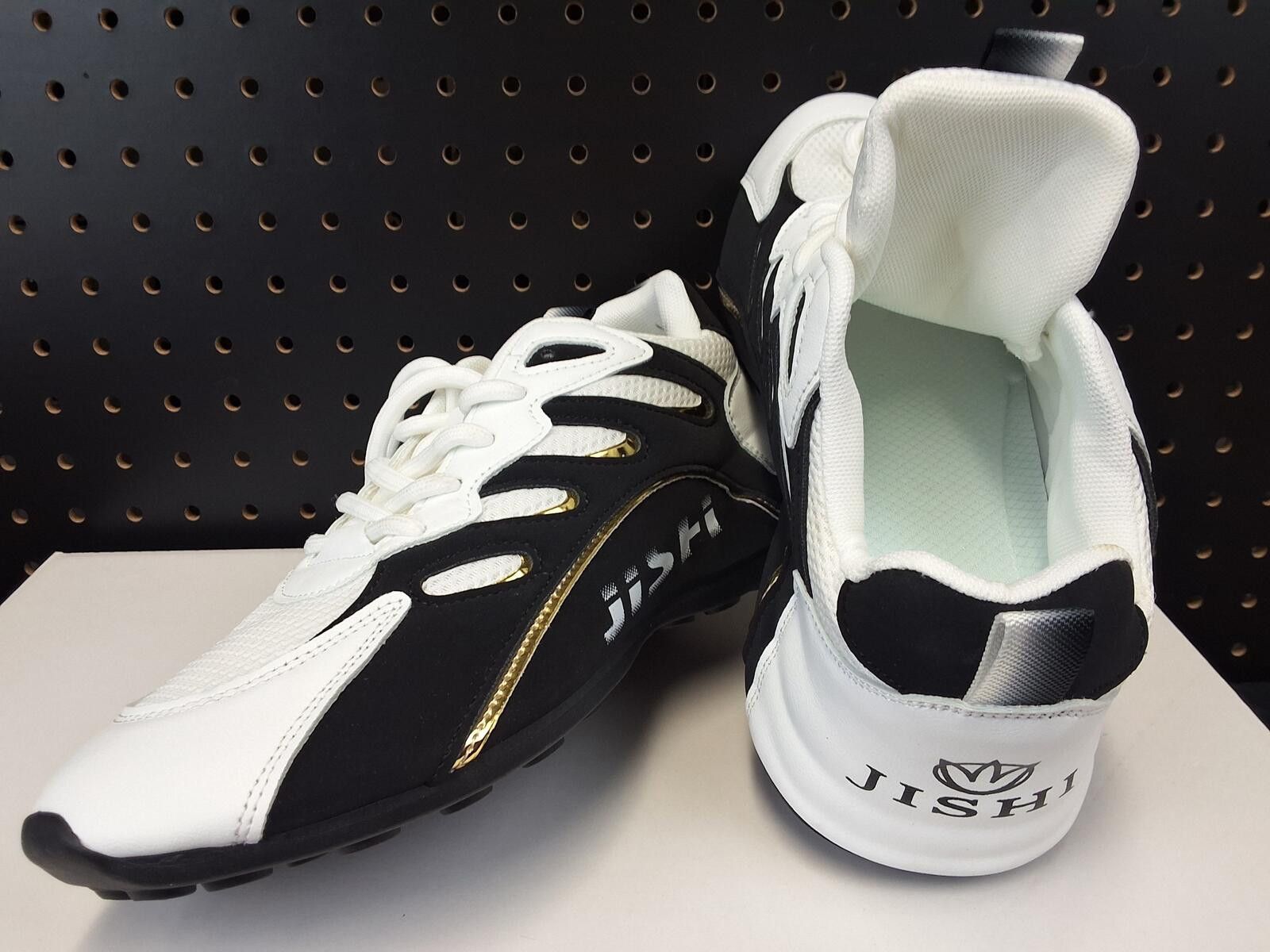 Other Jishi Stylish Black & White Athletic Sneakers - EU Size 39 Size ONE SIZE - 3 Thumbnail