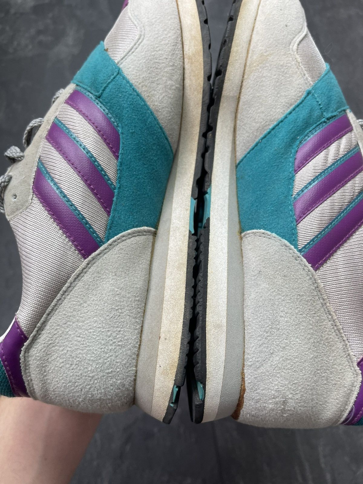Adidas × Streetwear × Vintage Vintage 80’s Adidas Trainers Made in Philippines Size US 8 / EU 41 - 14 Thumbnail