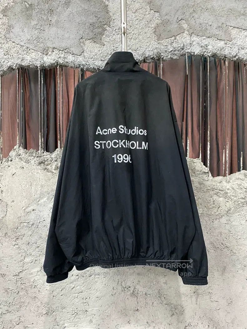 Acne Studios Acne Studios 1996 water-washed distressed lettering zipper Size US M / EU 48-50 / 2 - 2 Thumbnail