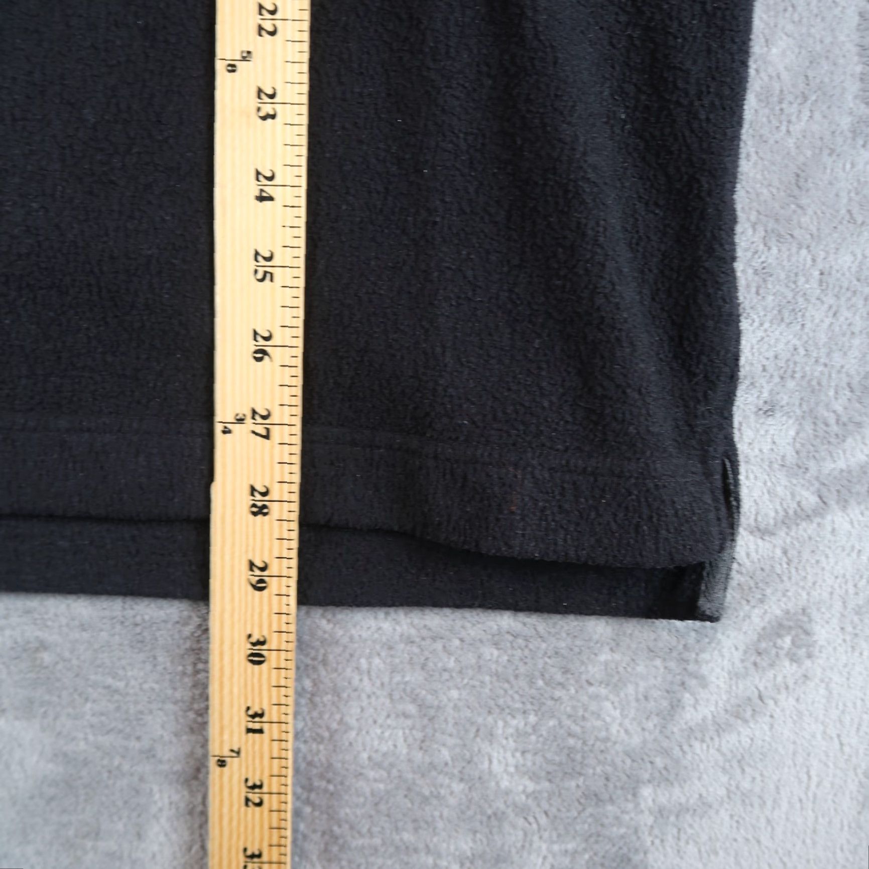 Guess VINTAGE Guess Classics Mens L Large 1/4 Zip Fleece Jacket Black Pullover Shirt Size US L / EU 52-54 / 3 - 7 Thumbnail