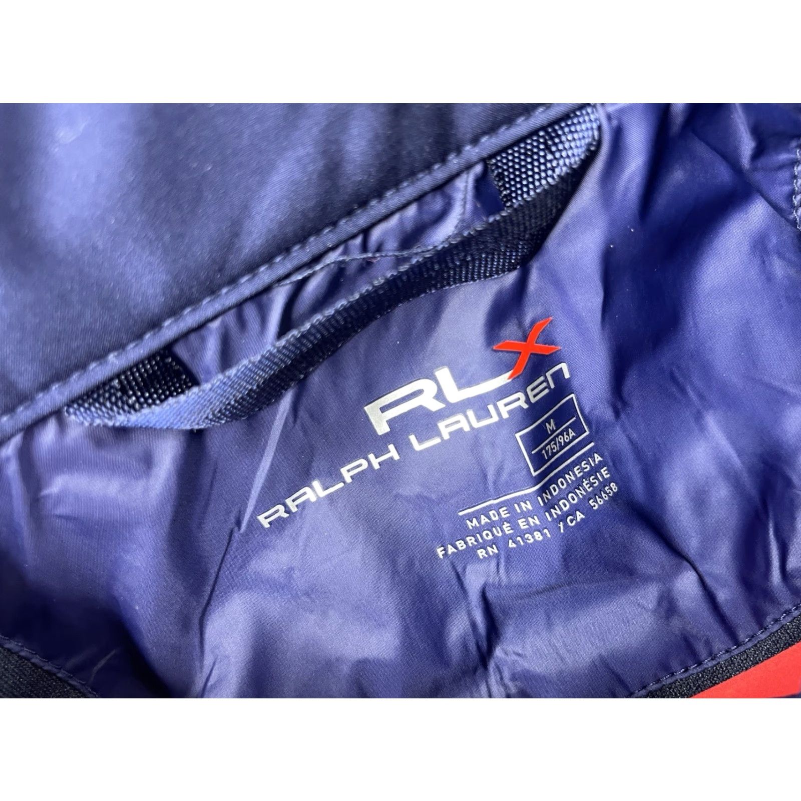 RLX Ralph Lauren RLX Ralph Lauren Golf Jacket Men M Full Zip Wind-Resistant Water Repellent Multicolor Lightweight Size US M / EU 48-50 / 2 - 3 Thumbnail