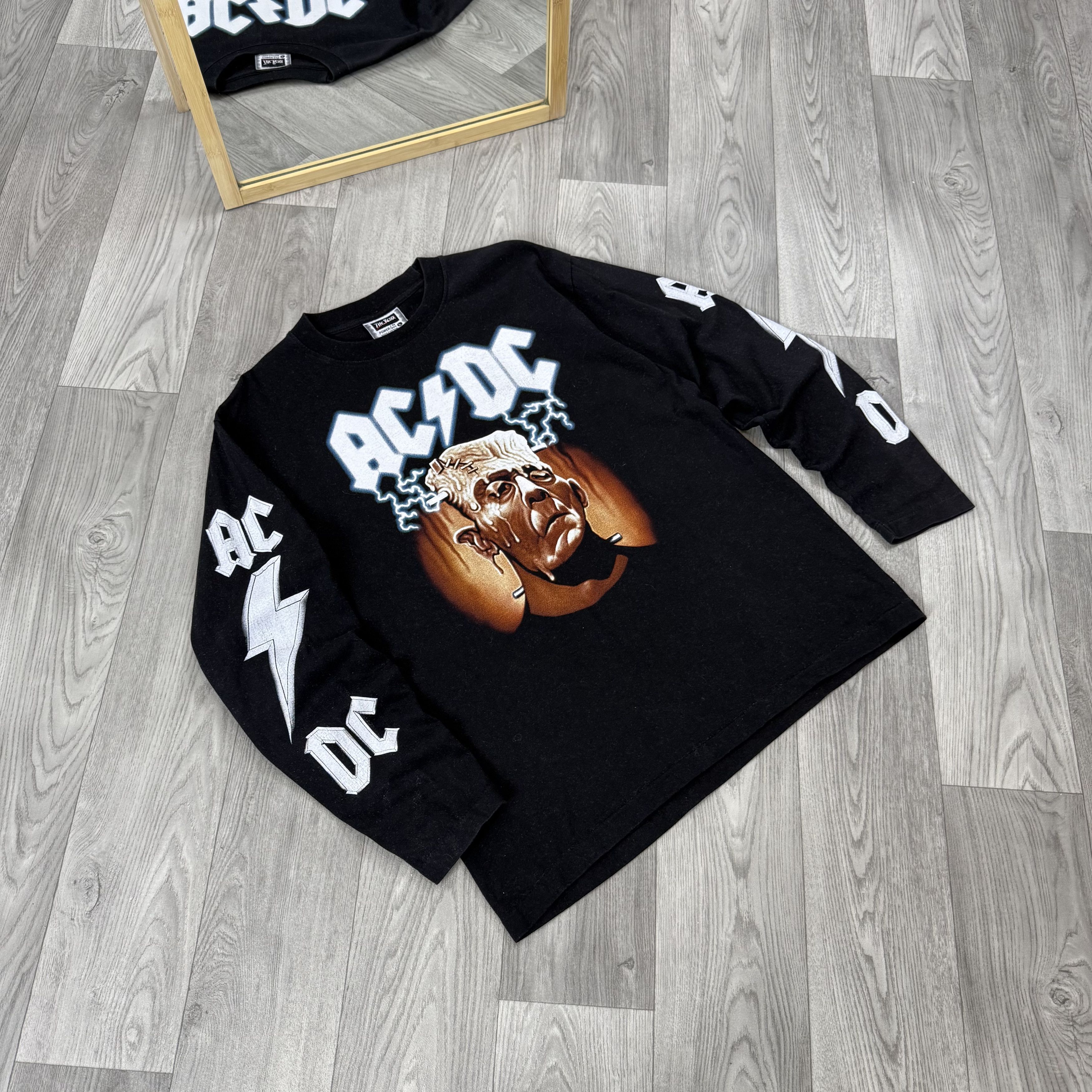 AC/DC Vintage AC/DC Meltdown Black Graphic Long Sleeve Tee Shirt Size US L / EU 52-54 / 3 - 3 Thumbnail