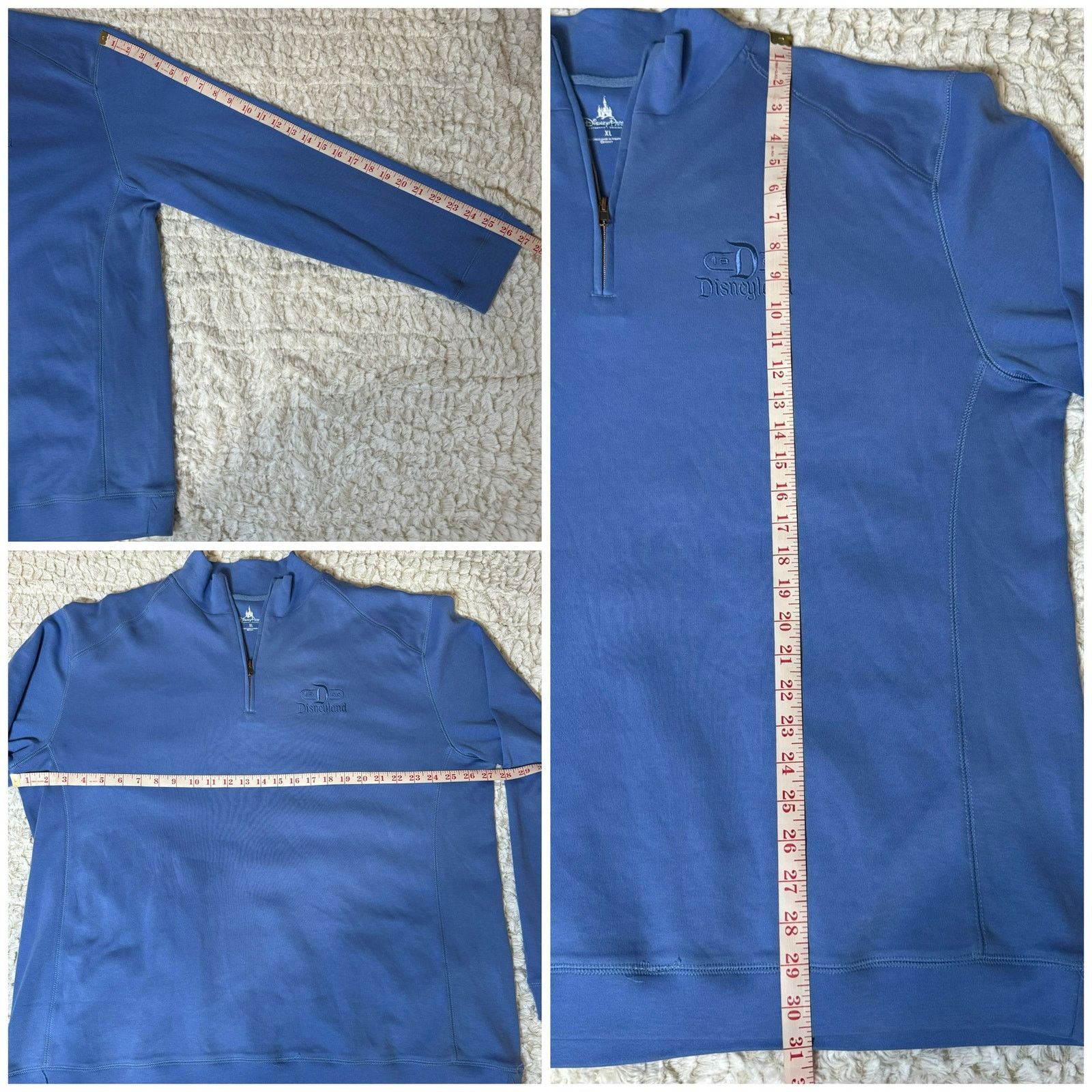 Disney Disney Parks Disneyland 1955 1/4 Quarter Zip Sweatshirt Men Size US XL / EU 56 / 4 - 8 Thumbnail