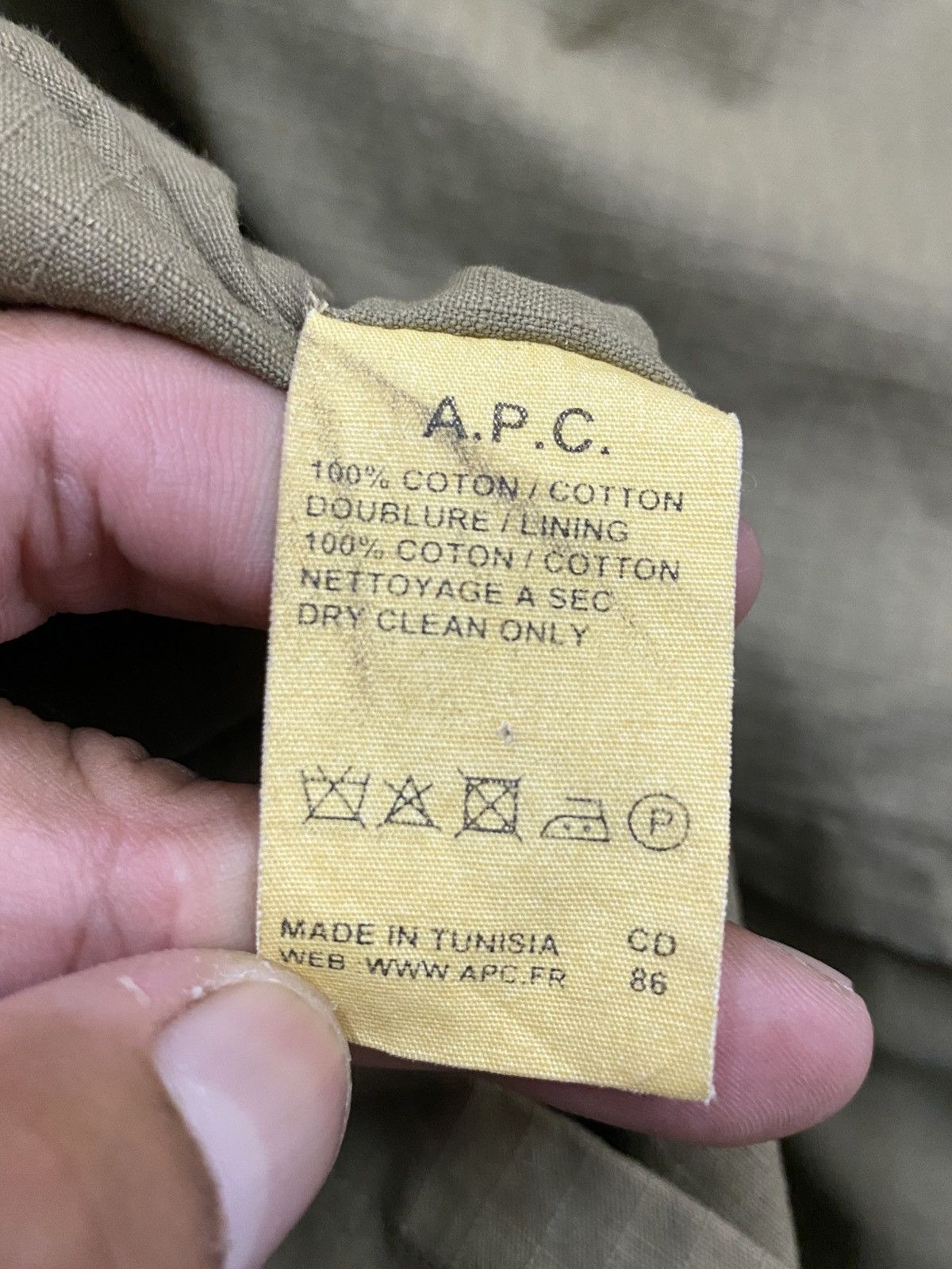 A.P.C. Vtg A.P.C Parka Military Jacket Size US M / EU 48-50 / 2 - 10 Thumbnail
