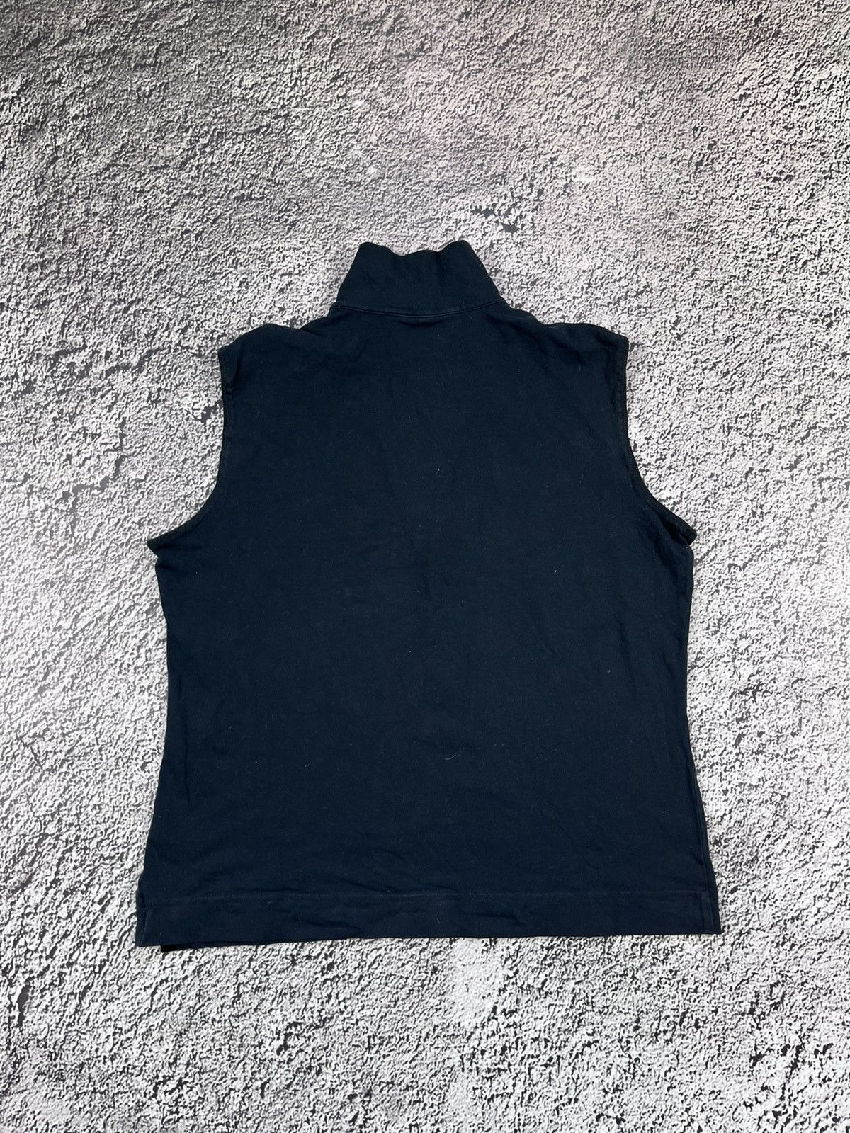 Bogner Vintage Bogner Black Sleeveless Half-Zip Polo size 46 Size L / US 10 / IT 46 - 10 Thumbnail