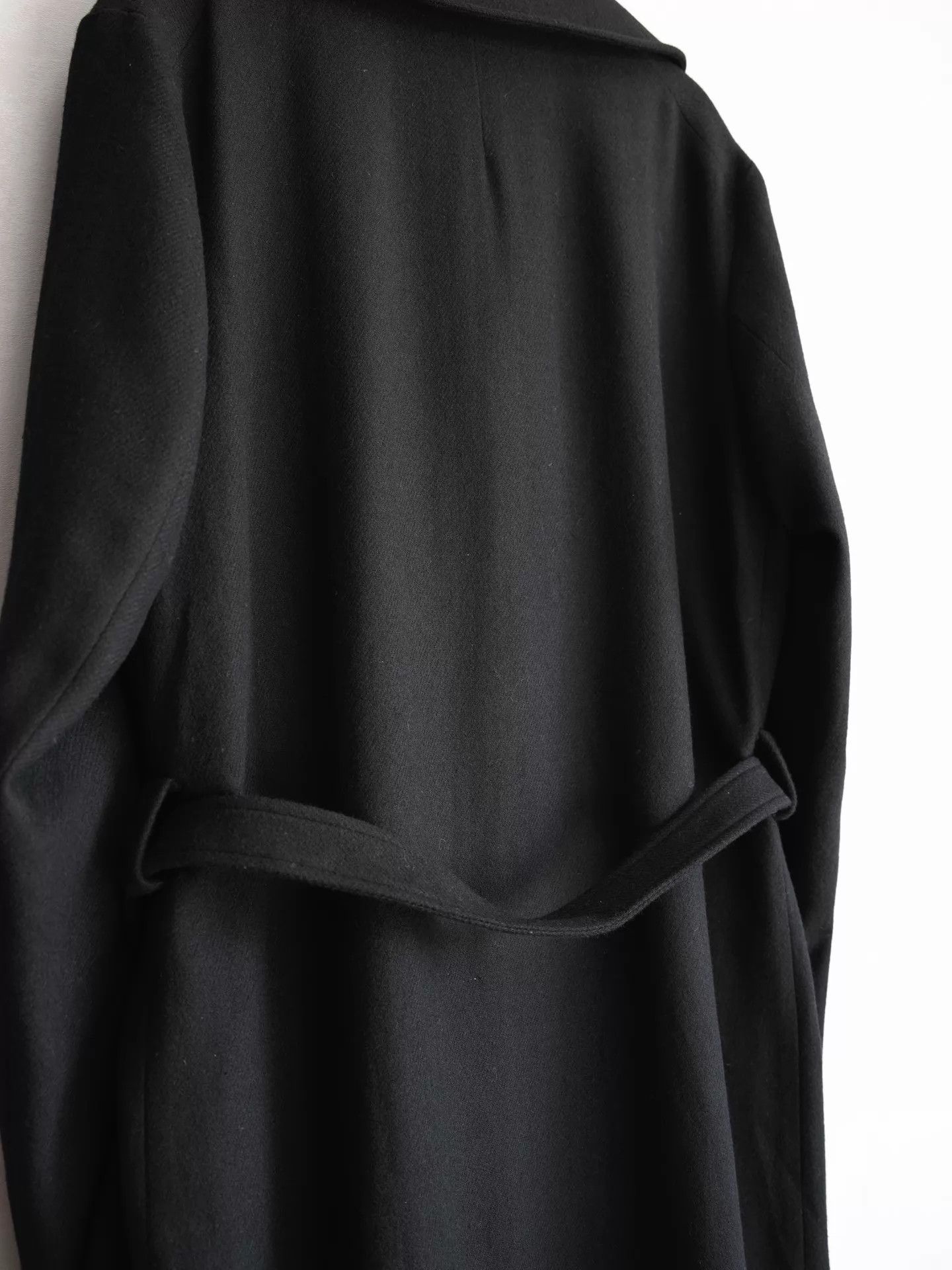 Yohji Yamamoto Yohji Yamamoto 23AW Stand Collar Waist-Tie Coat 1 Size US S / EU 44-46 / 1 - 8 Thumbnail