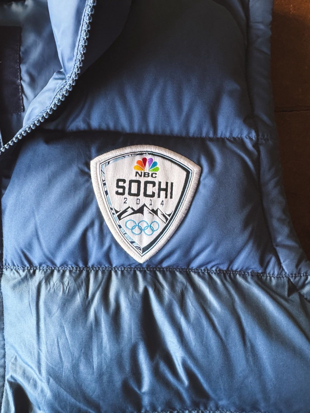 Nike Rare Nike x NBC Sochi 2014 Olympics Puffer Vest Size US L / EU 52-54 / 3 - 4 Thumbnail