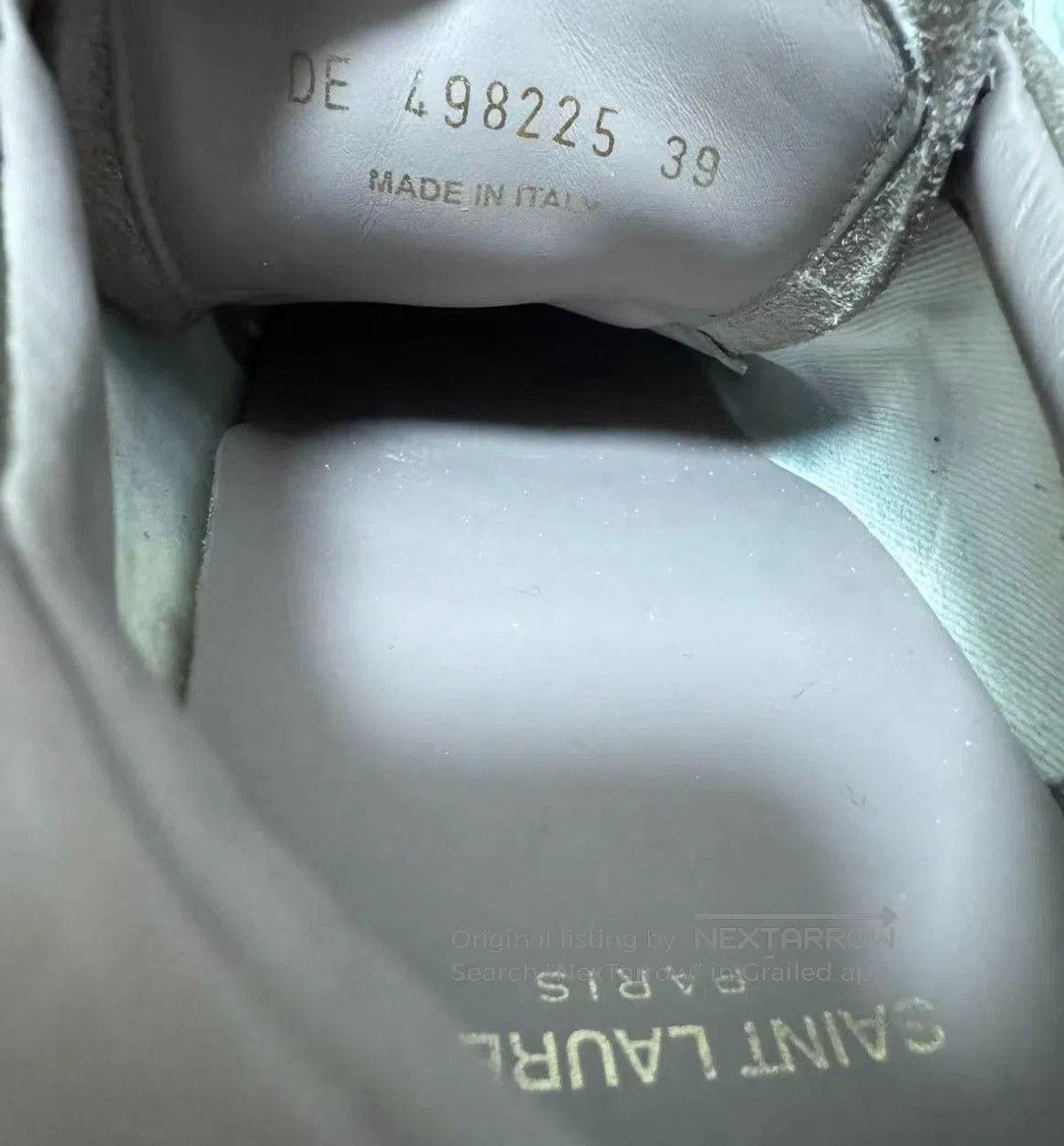Saint Laurent Paris Saint Laurent Suede Court Classic Sneakers. Size US 6 / EU 39 - 7 Thumbnail