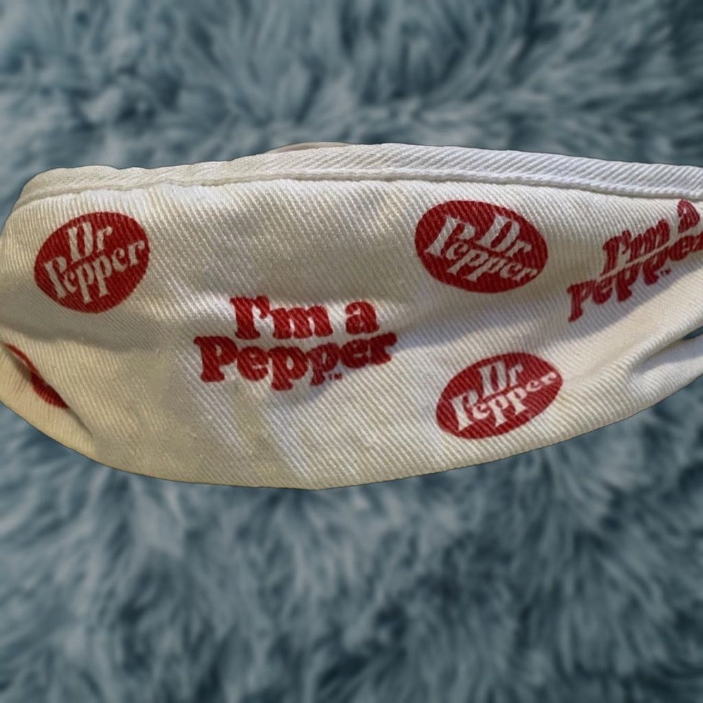 Vintage VINTAGE 80s Dr Pepper Visor Hat White Strapback Beach Surf Promotional Sunglass Sunglass? Size ONE SIZE - 1 Thumbnail