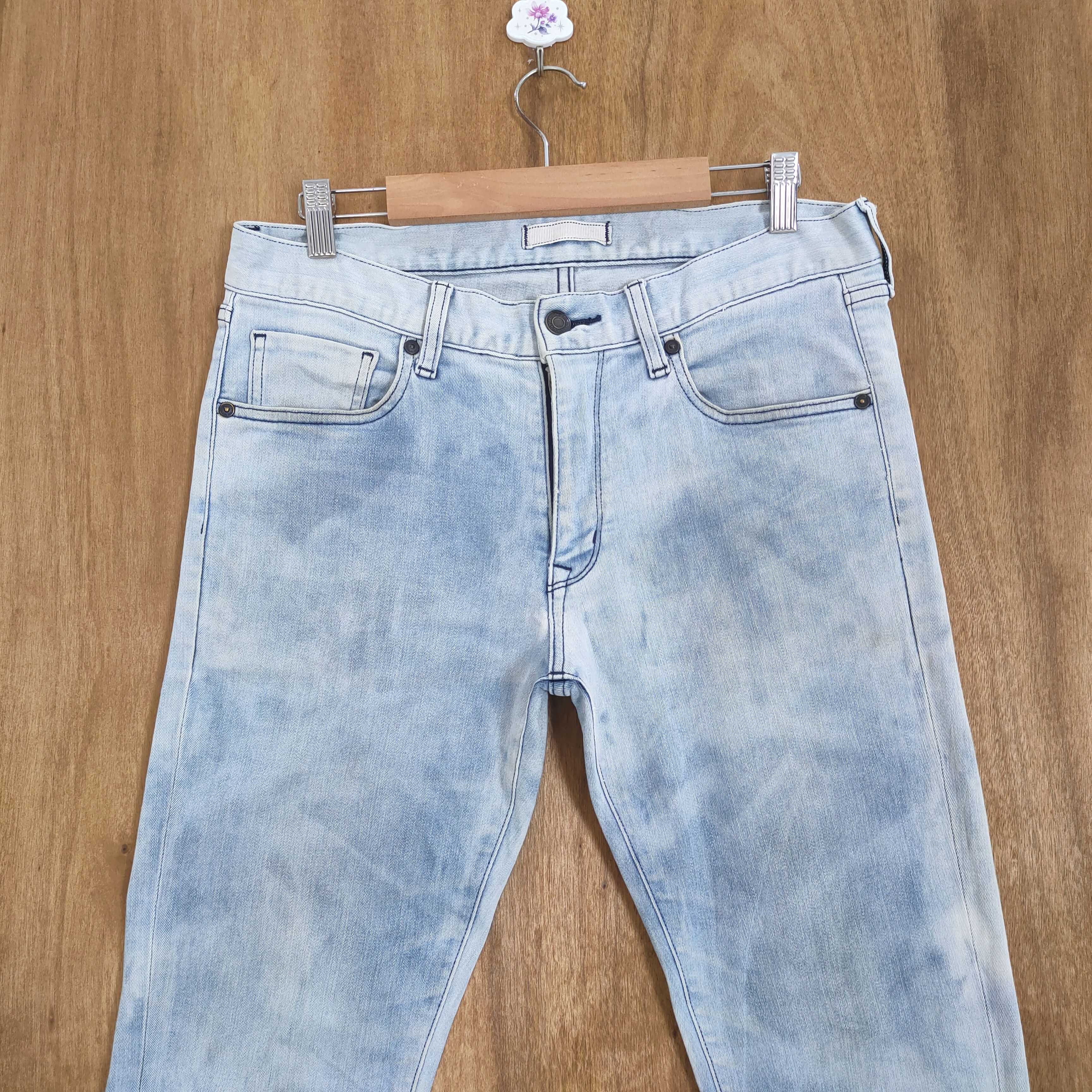 Japanese Brand JAPANESE BRAND FADED SKINNY JEANS PANTS Size US 32 / EU 48 - 2 Thumbnail
