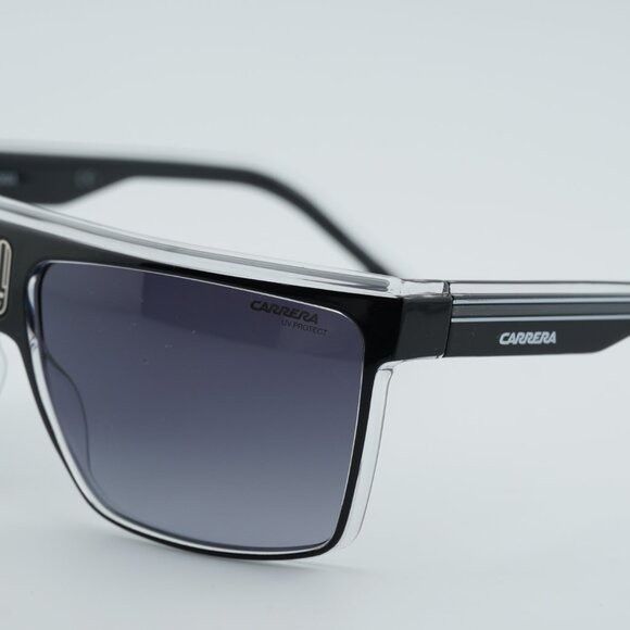 CARRERA 22/N 080S 9O Sunglasses Black/White Shield Frame