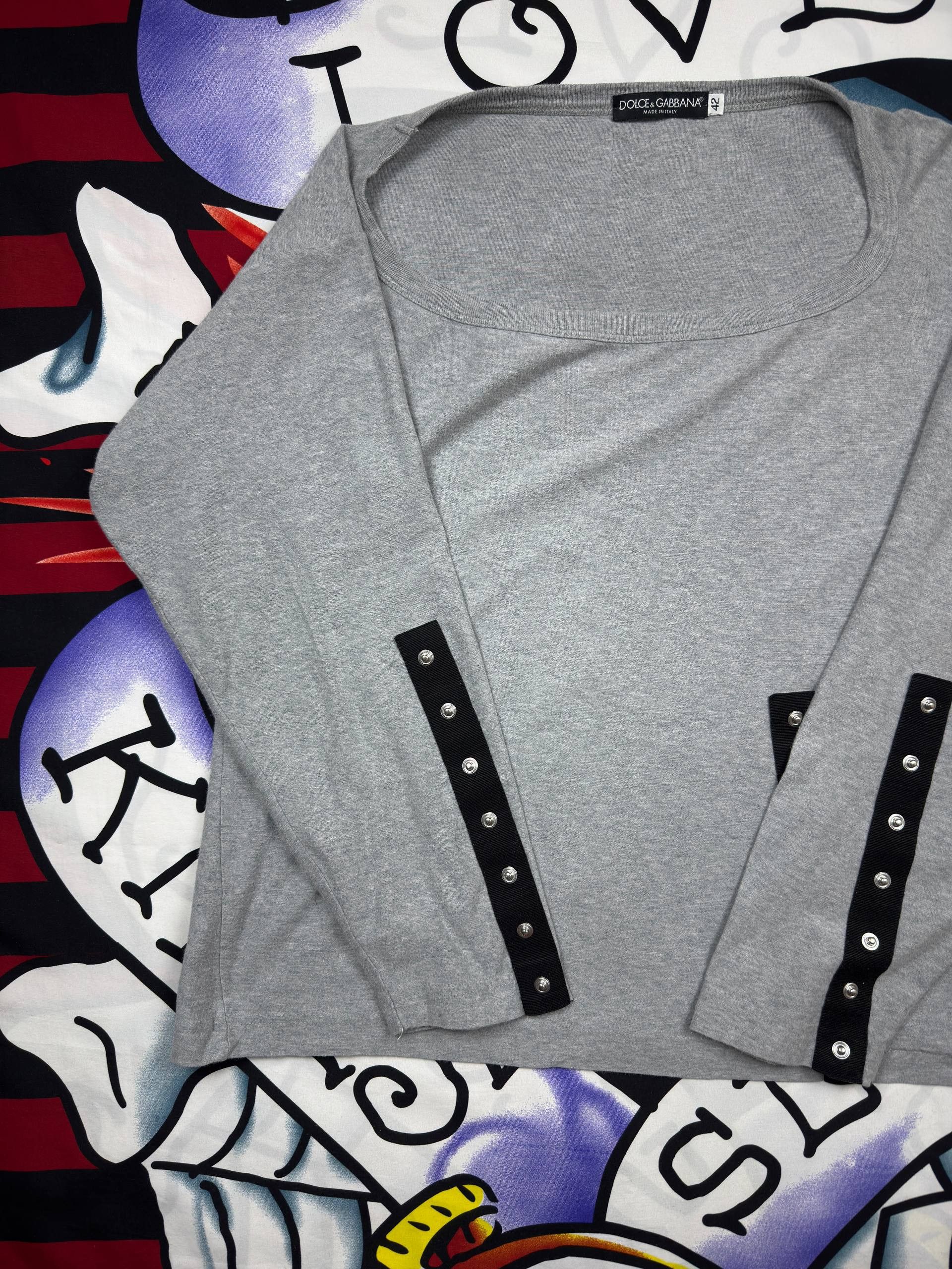 Dolce & Gabbana Dolce&Gabbana Avant Garde sweatshirt Asymmetrical Size 42 l Size L / US 10 / IT 46 - 9 Thumbnail