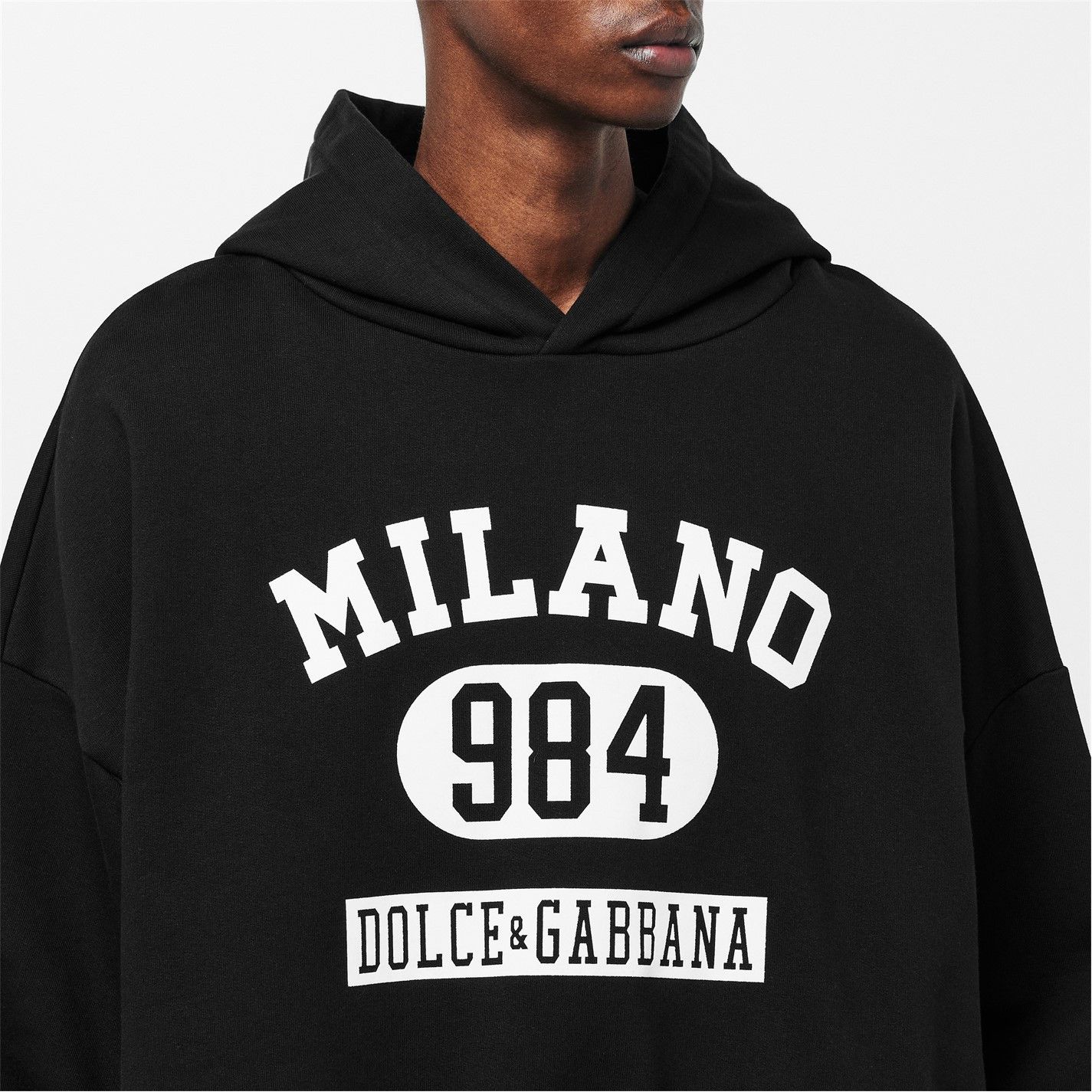 Dolce & Gabbana o1g2r1mq0426 Pull Over Hoodie in Nero Size US L / EU 52-54 / 3 - 5 Thumbnail