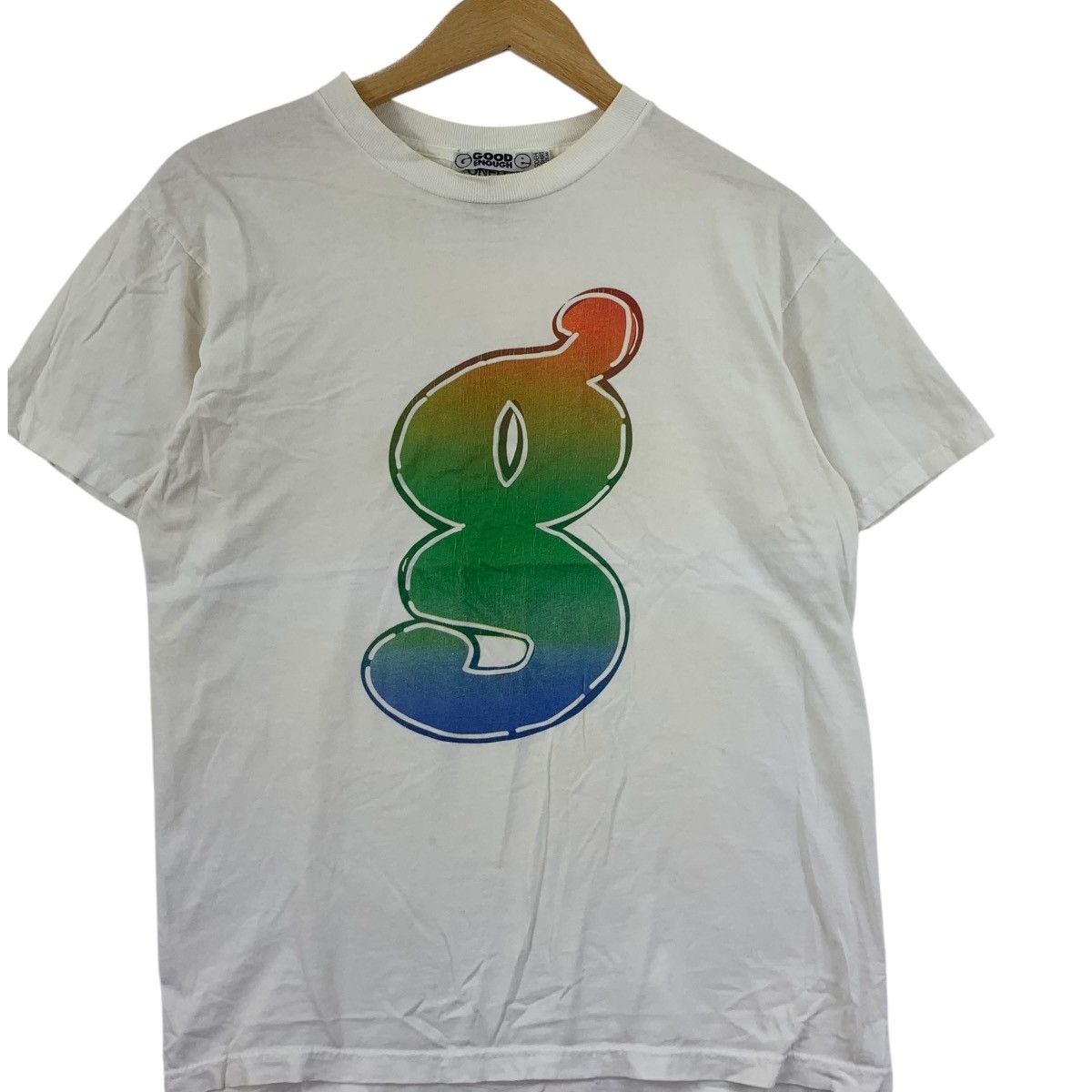 Hiroshi Fujiwara Vintage 1998 HIROSHI FUJIWARA GOODENOUGH GDEH Tee Shirt Top Size US M / EU 48-50 / 2 - 3 Thumbnail