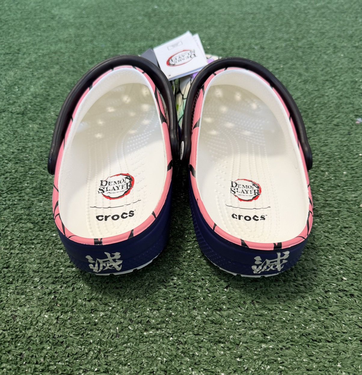 Crocs Crocs x DEMON SLAYER Classic Clog SHINOBU - Size US M10/W12 Size US 12 / IT 42 - 4 Thumbnail