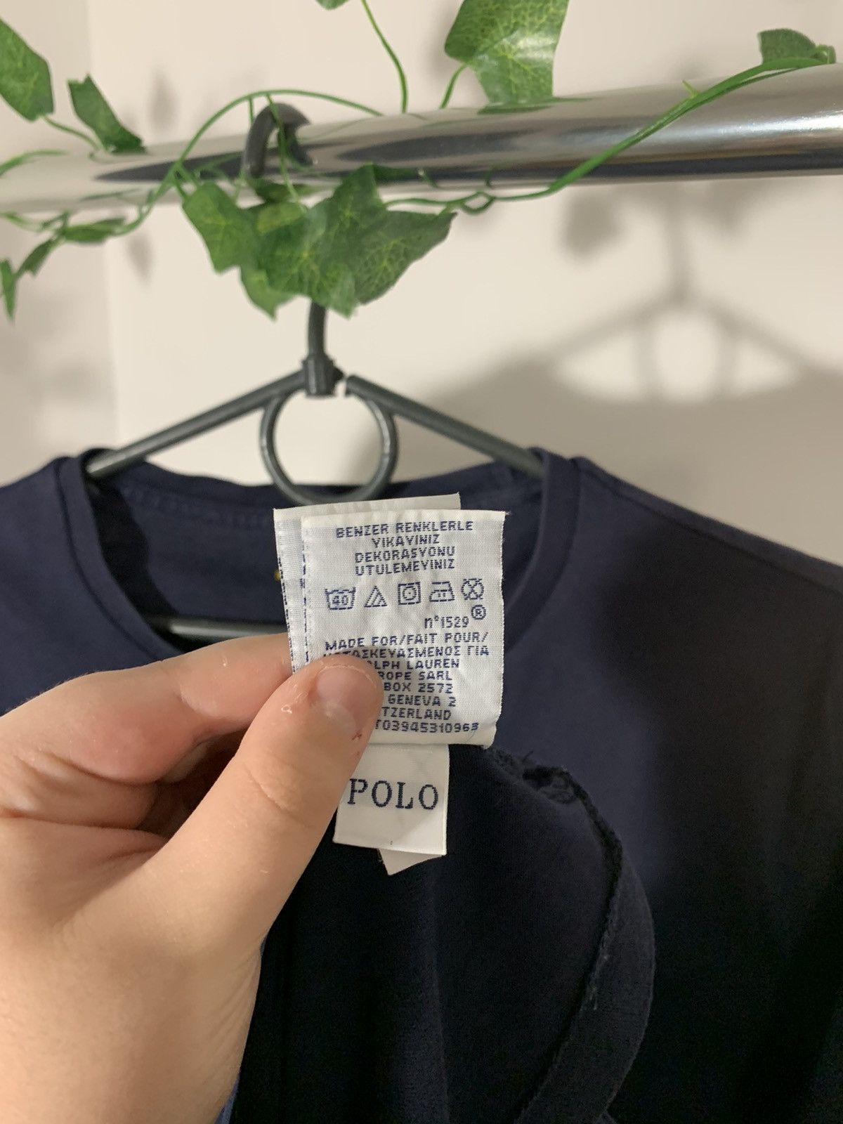 Polo Ralph Lauren × Vintage Vintage T-shirt Polo Ralph Lauren Size US S / EU 44-46 / 1 - 7 Thumbnail