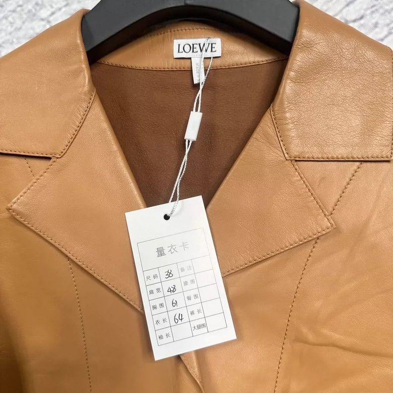 Loewe LOEWE Show caramel leather full lambskin material Size XS / US 0-2 / IT 36-38 - 5 Thumbnail