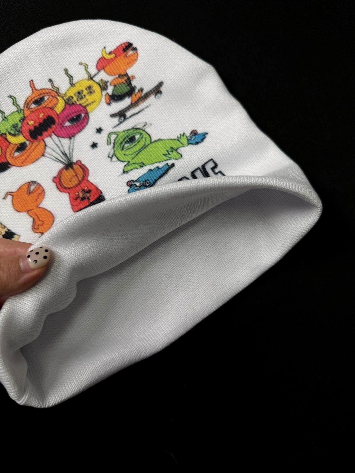 Toy Machine sKetChboOk 3 Toy Machine Collaboration No Cuff Knit Beanie Size ONE SIZE - 5 Thumbnail